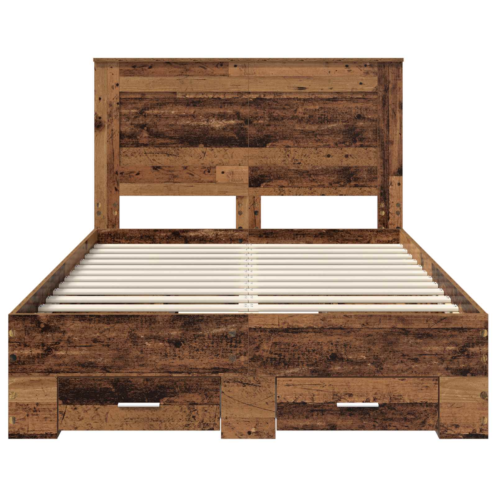 Bedframe met lade met hoofdeinde met opslag Bewerkt hout is nu te koop bij PeponiXL, paradijselijk wonen!