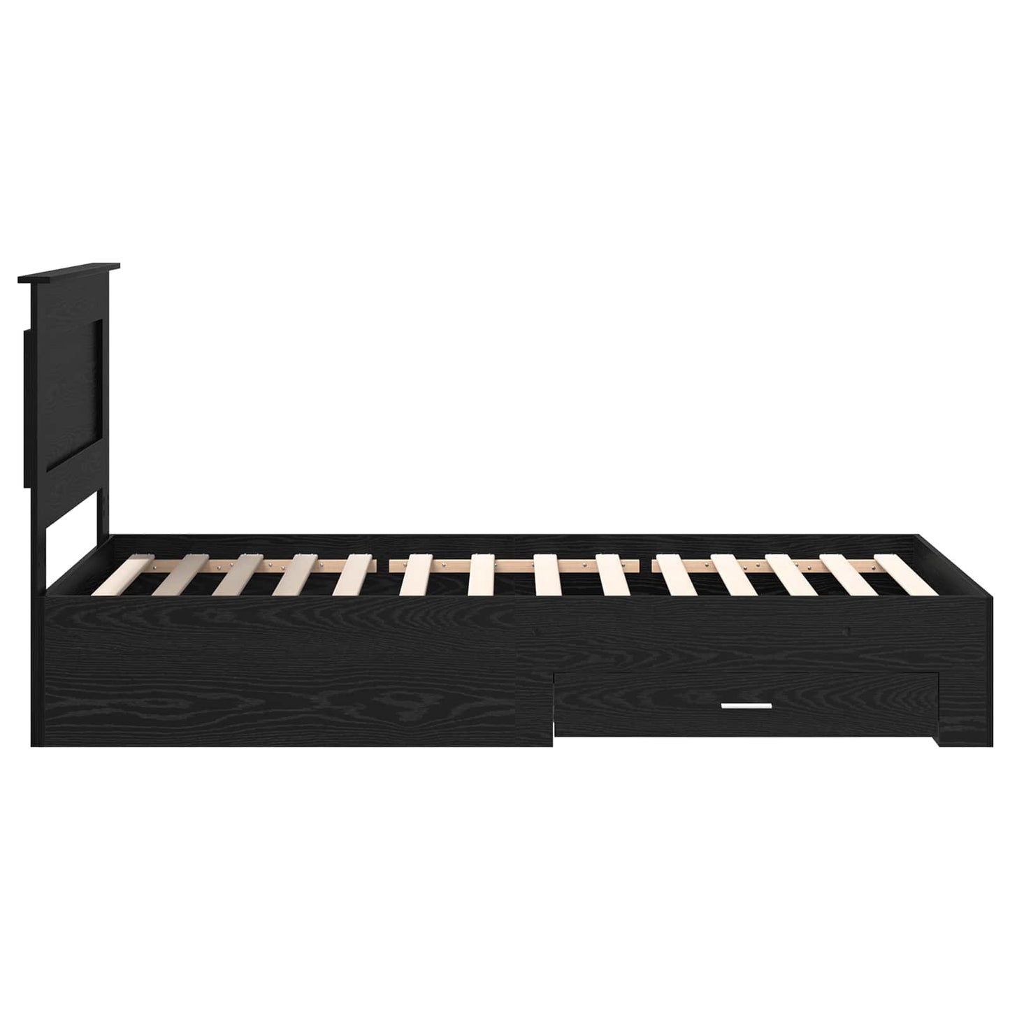 Bedframe met lade met hoofdeinde met opslag Bewerkt hout is nu te koop bij PeponiXL, paradijselijk wonen!