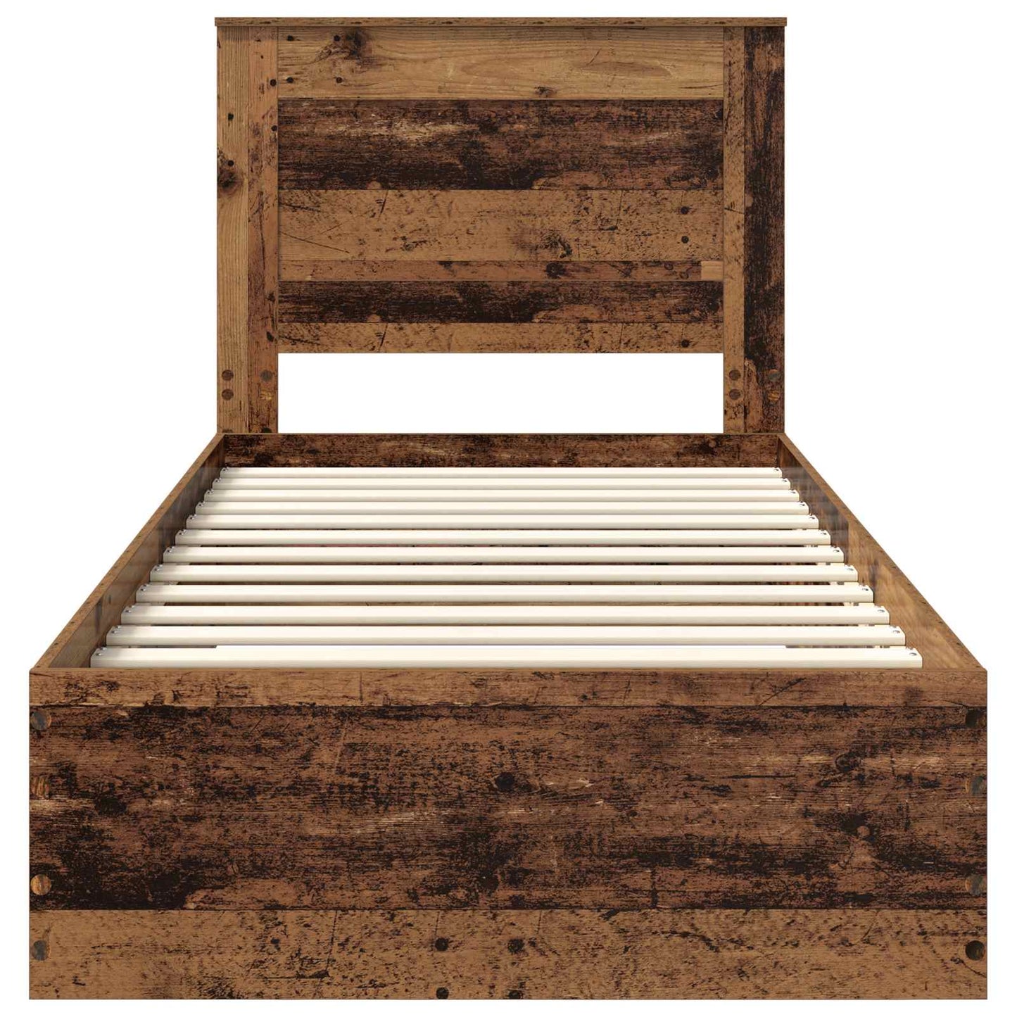 Bedframe met lade met hoofdeinde met opslag Bewerkt hout is nu te koop bij PeponiXL, paradijselijk wonen!