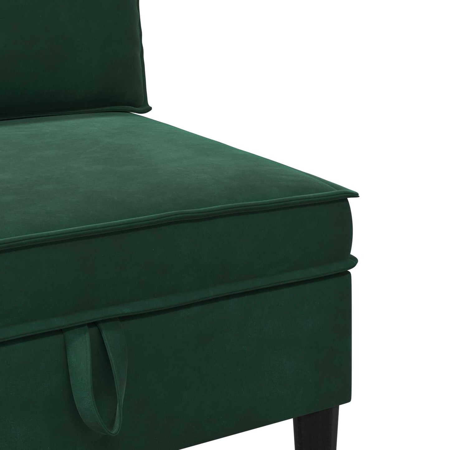 Woonkamer Meubelset met kussen 4 pcs Donkergroen Fluweel is nu te koop bij PeponiXL, paradijselijk wonen!