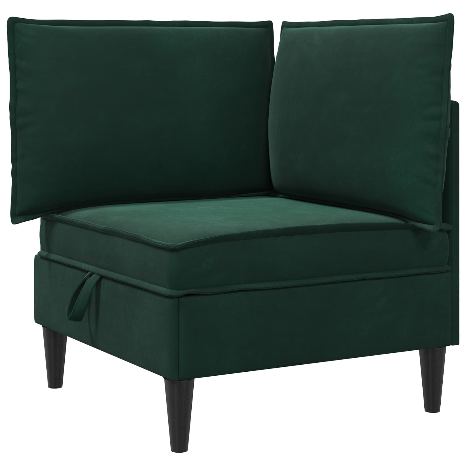 Woonkamer Meubelset met kussen 5 pcs Donkergroen Fluweel is nu te koop bij PeponiXL, paradijselijk wonen!