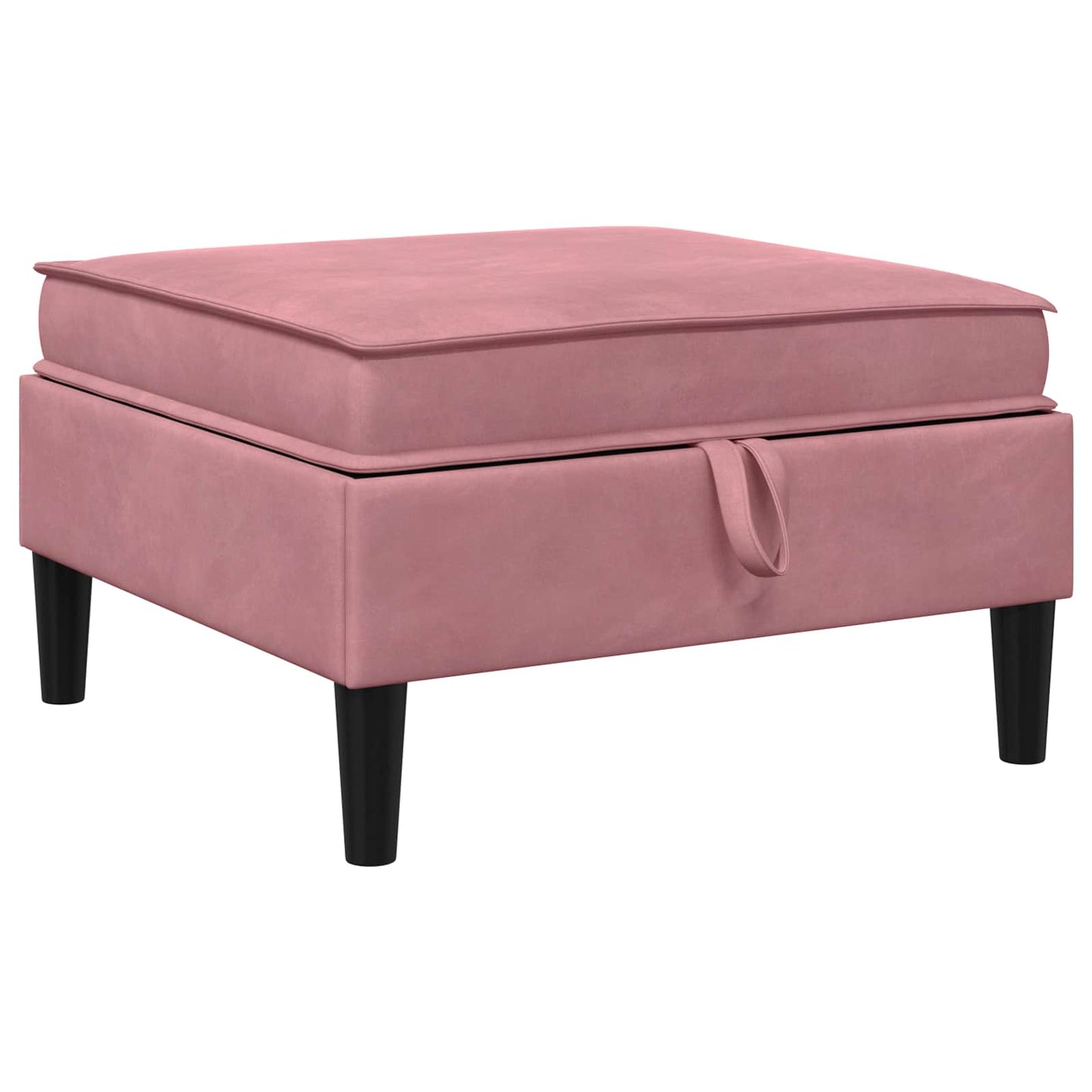 Woonkamer Meubelset met kussen met opslag 6 pcs Roze Fluweel is nu te koop bij PeponiXL, paradijselijk wonen!