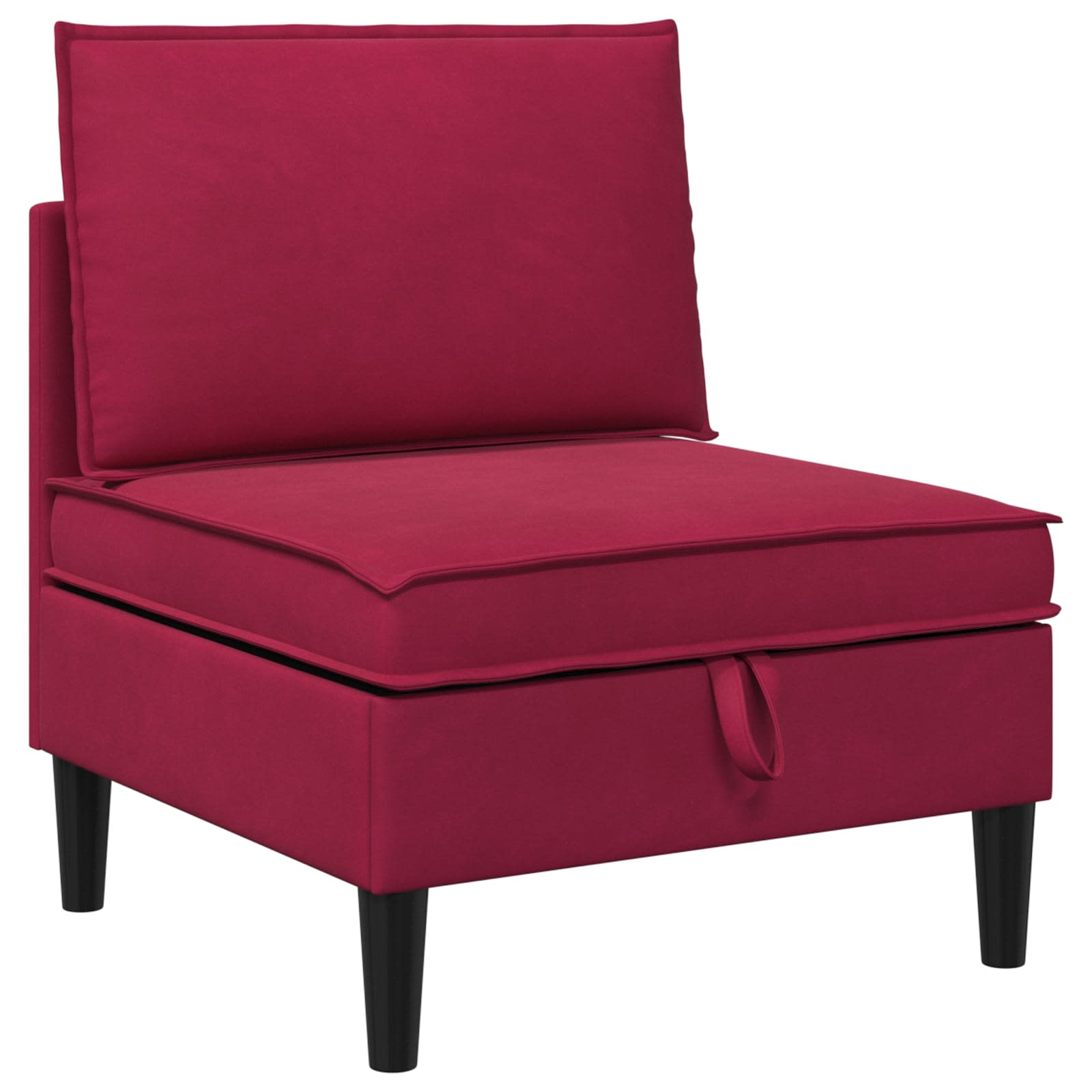 Woonkamer Meubelset met kussen 3 pcs Wijnrood Fluweel is nu te koop bij PeponiXL, paradijselijk wonen!