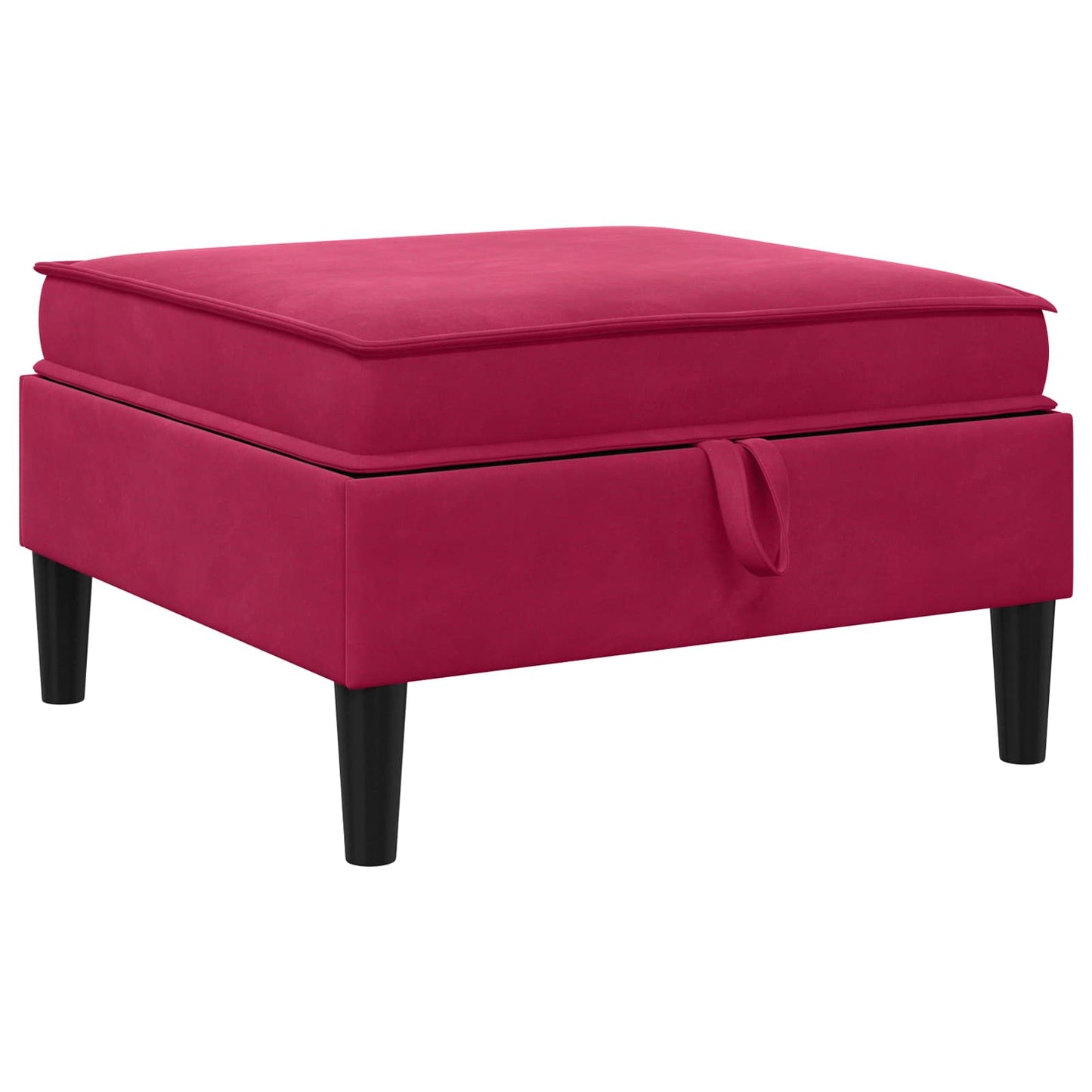 Woonkamer Meubelset met kussen 6 pcs Wijnrood Fluweel is nu te koop bij PeponiXL, paradijselijk wonen!