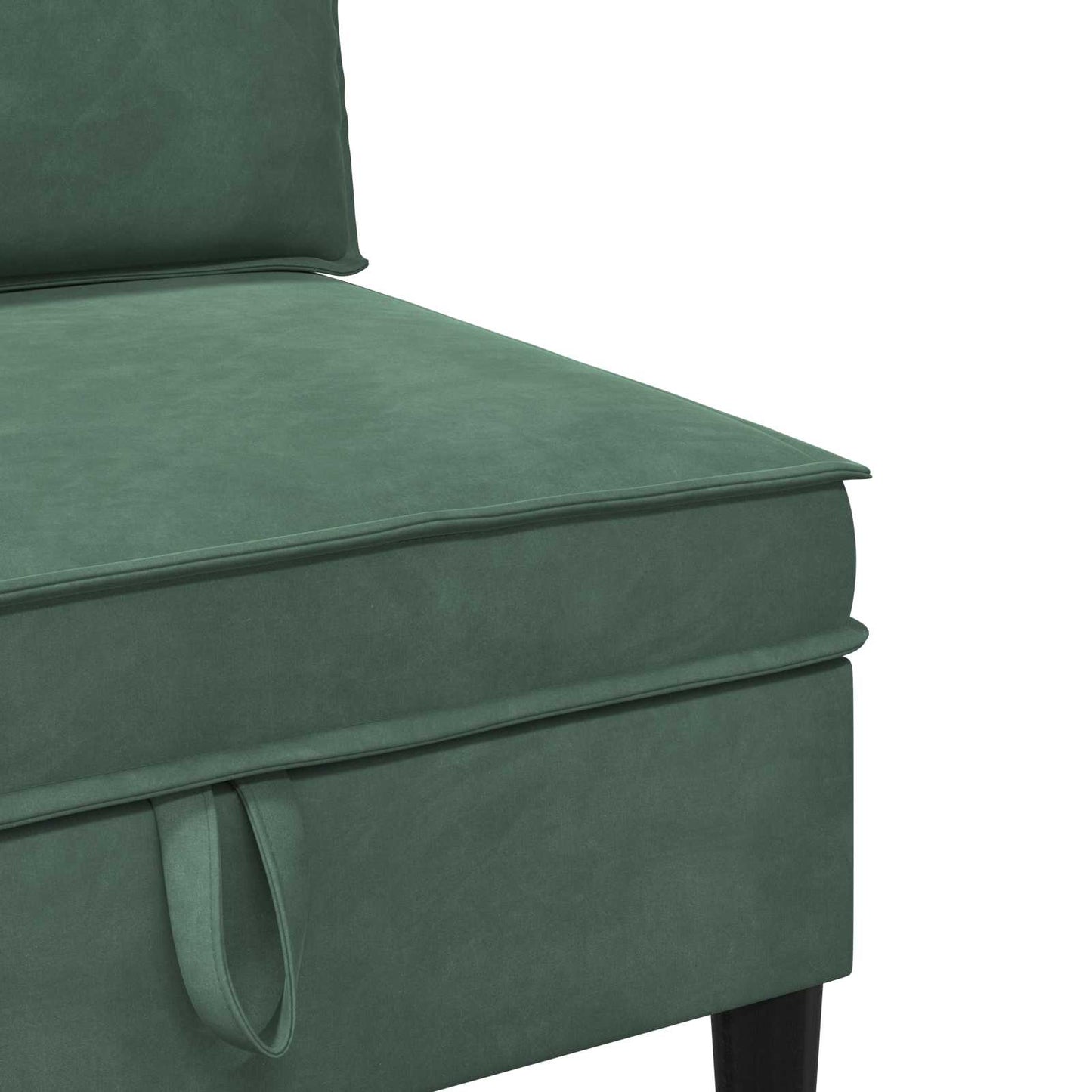 Woonkamer Meubelset met kussen 3 pcs Zeegroen Fluweel is nu te koop bij PeponiXL, paradijselijk wonen!