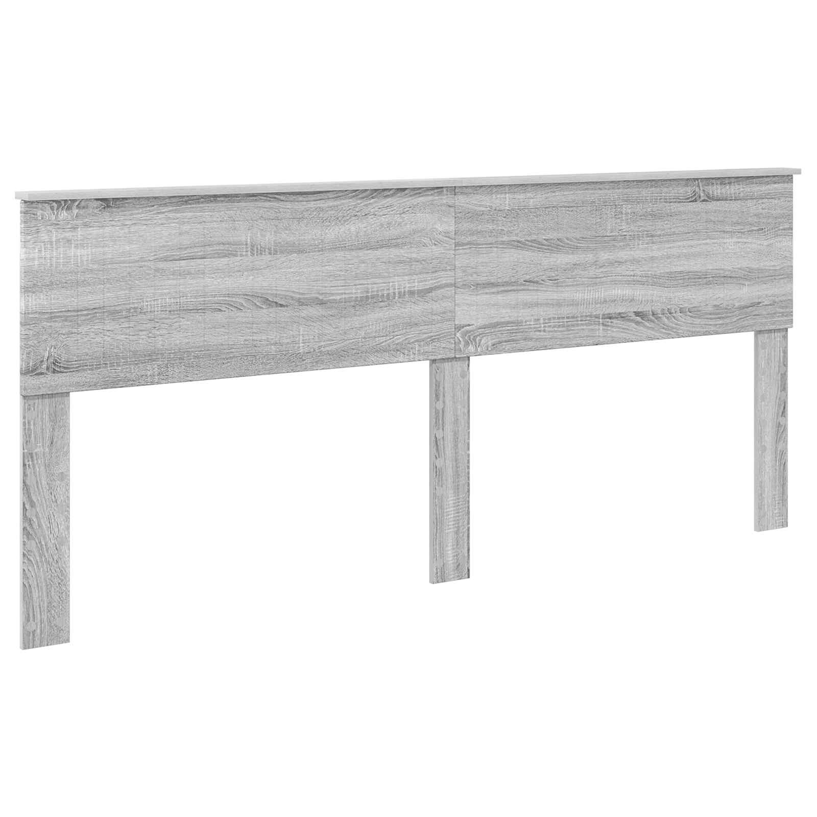 Bedframe Grijs Sonoma 200 x 200 cm Massief grenenhout is nu te koop bij PeponiXL, paradijselijk wonen!