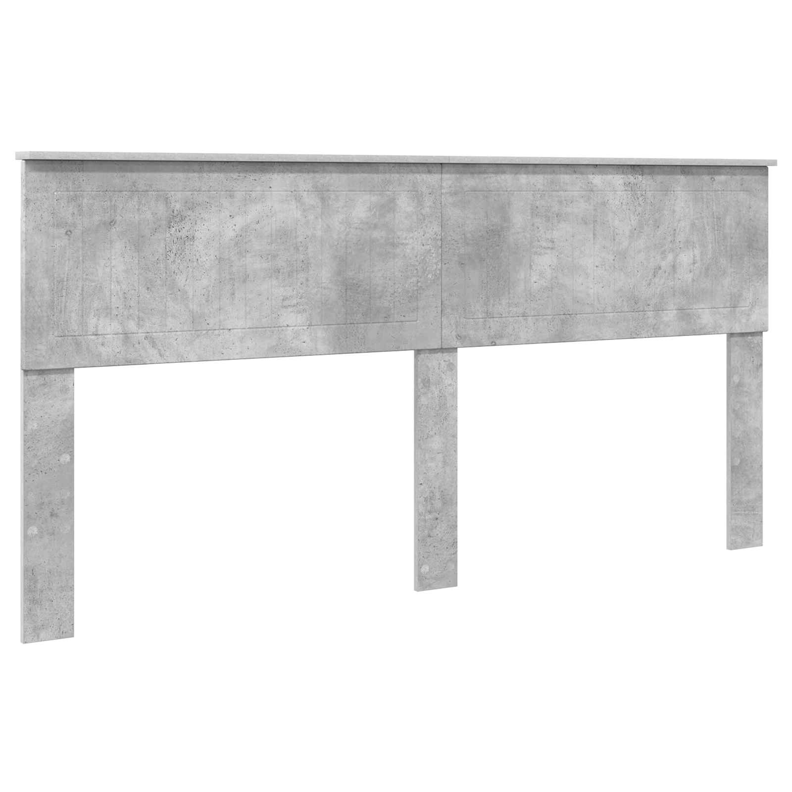 Bedframe met hoofdeinde Beton 180 x 200 cm Massief grenenhout is nu te koop bij PeponiXL, paradijselijk wonen!