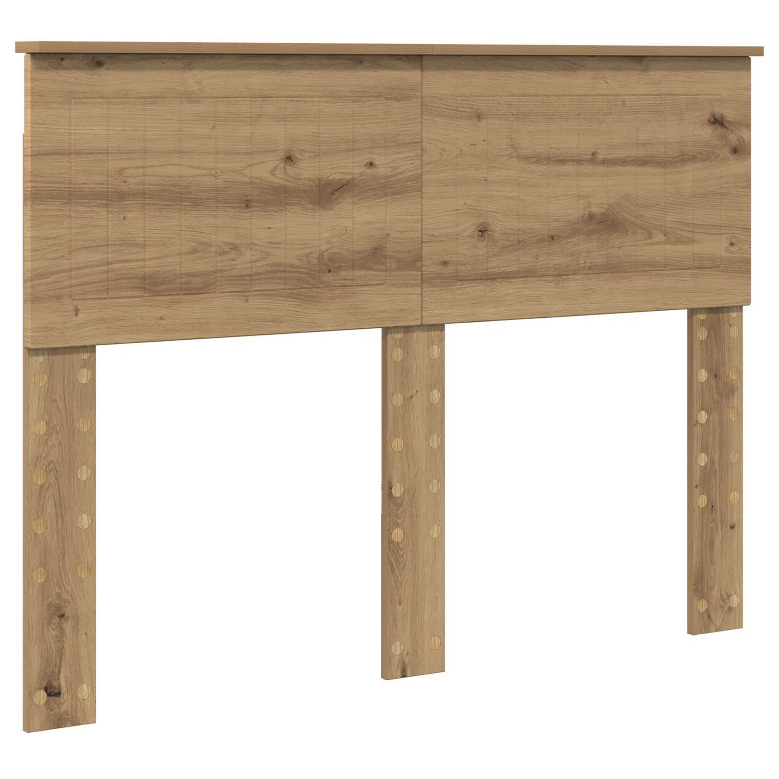 Bedframe Ambachtelijk eiken 135 x 190 cm Massief grenenhout is nu te koop bij PeponiXL, paradijselijk wonen!