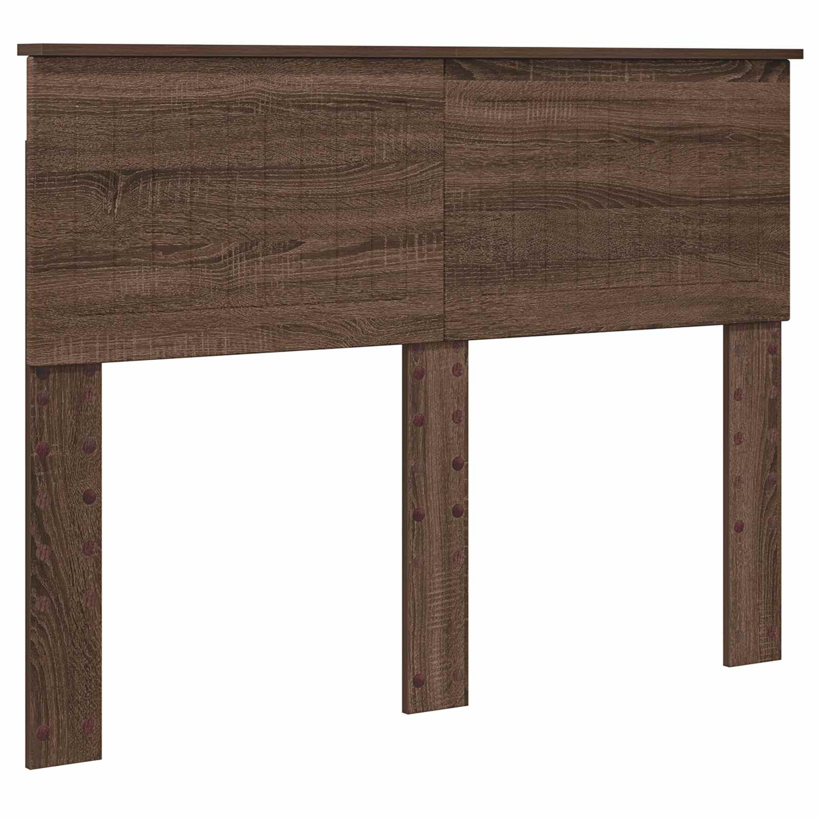 Bedframe Bruin Eiken 120 x 200 cm Massief grenenhout is nu te koop bij PeponiXL, paradijselijk wonen!