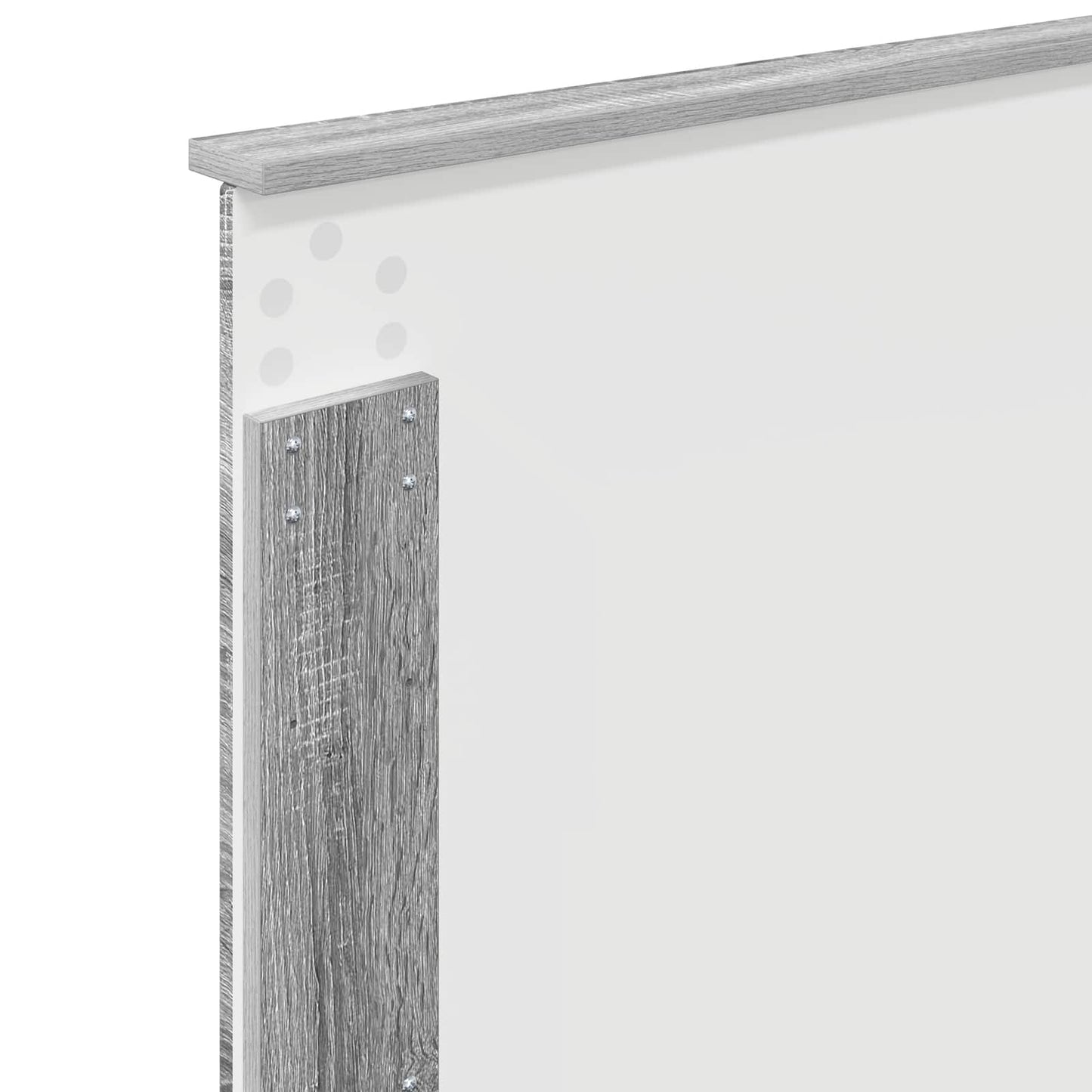 Bedframe Grijs Sonoma 90 x 200 cm Massief grenenhout is nu te koop bij PeponiXL, paradijselijk wonen!
