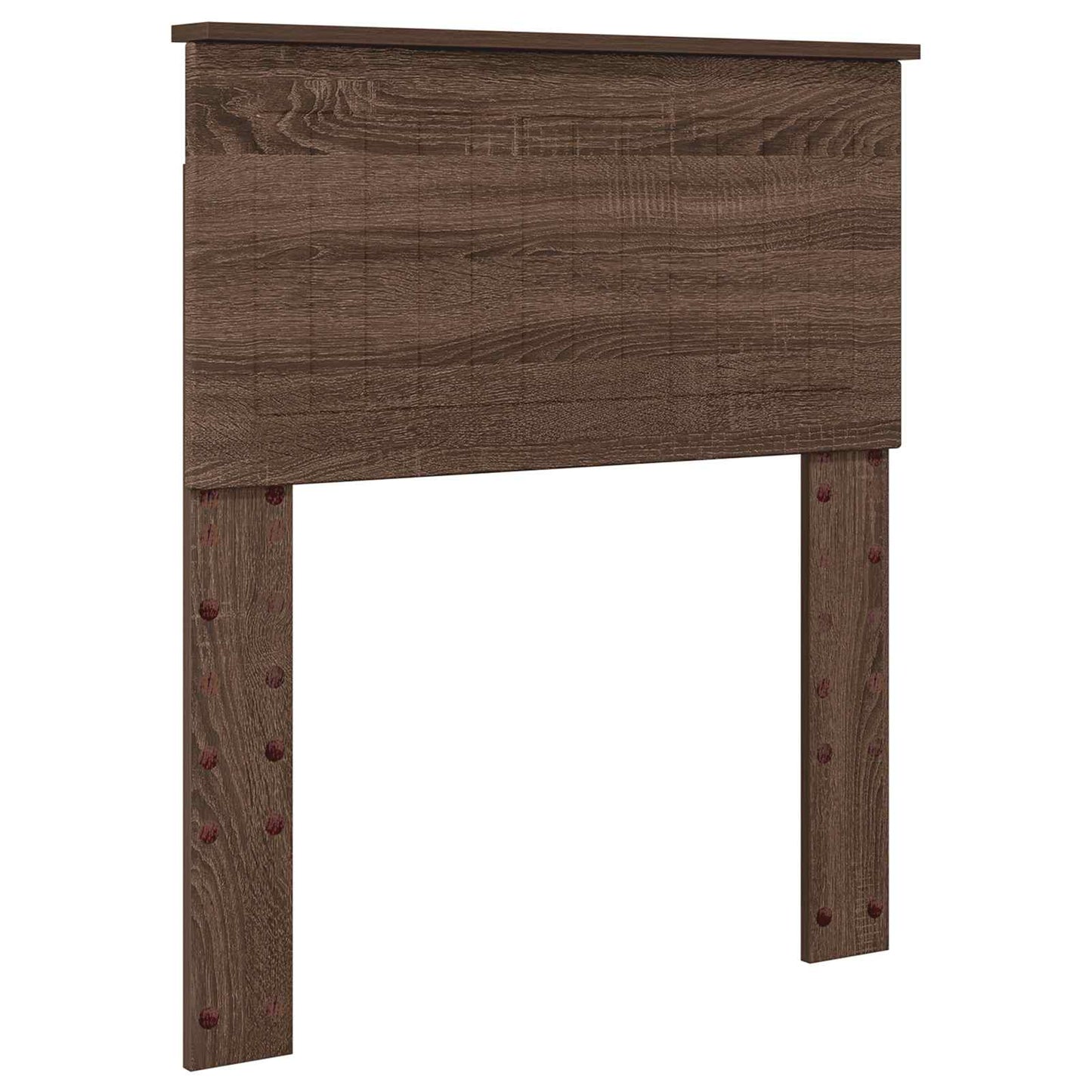 Bedframe Bruin Eiken 75 x 190 cm Massief grenenhout is nu te koop bij PeponiXL, paradijselijk wonen!