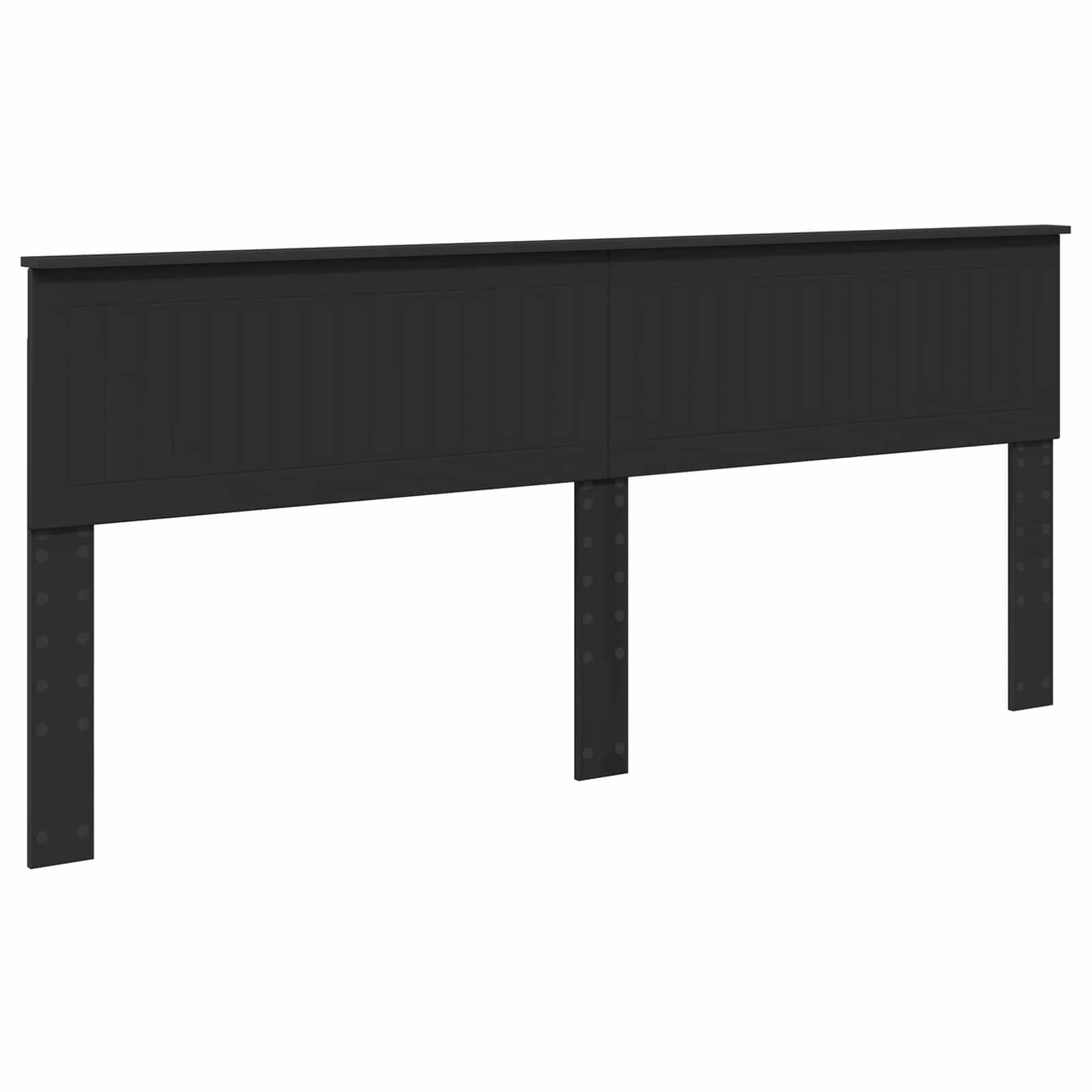 Bedframe met lade met opslag Zwart 200 x 200 cm Ingenieurshout is nu te koop bij PeponiXL, paradijselijk wonen!