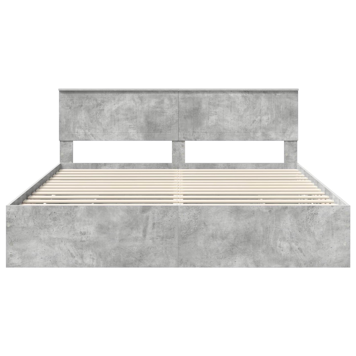 Bedframe met lade Beton Grijs 180 x 200 cm Ingenieurshout is nu te koop bij PeponiXL, paradijselijk wonen!