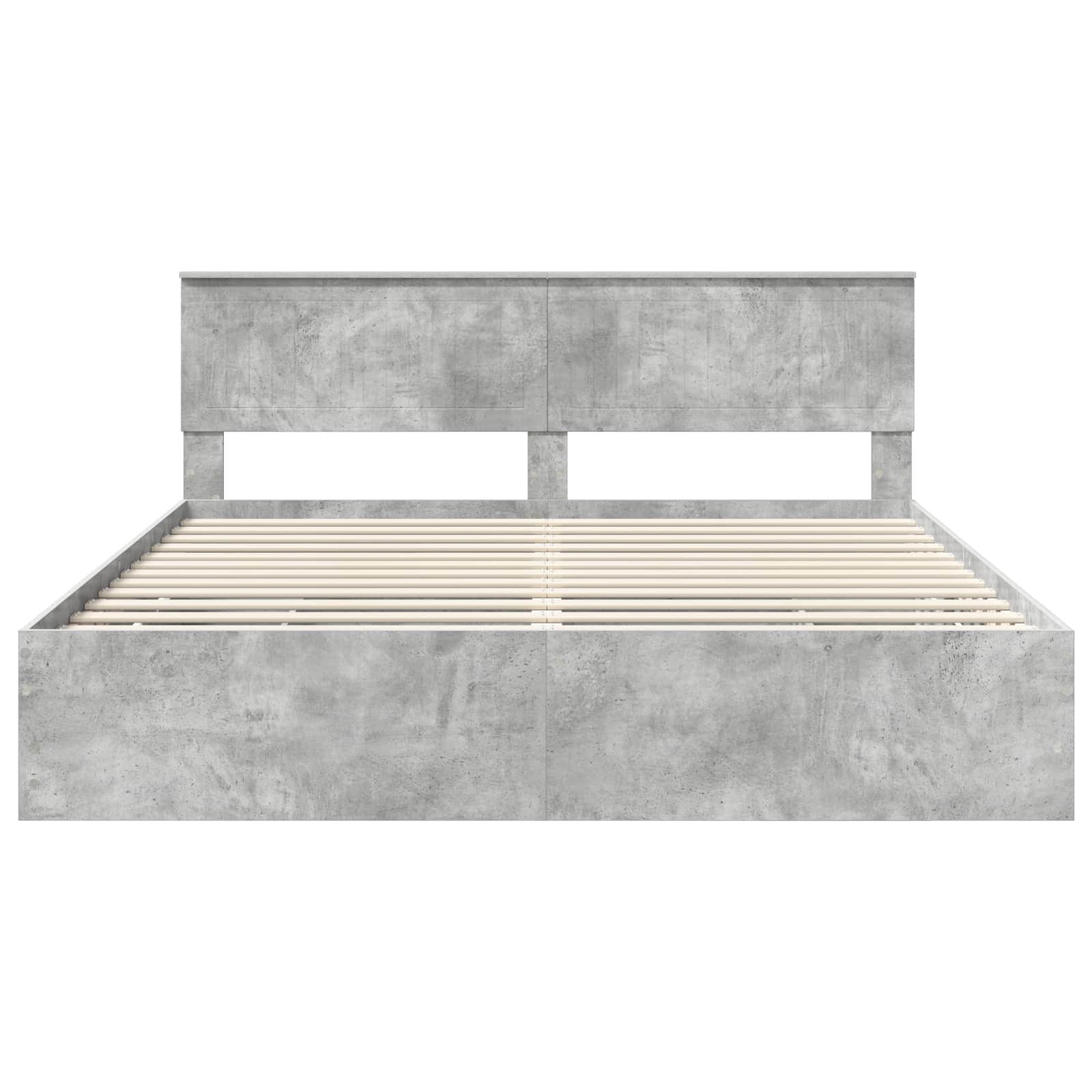 Bedframe met lade Beton Grijs 180 x 200 cm Ingenieurshout is nu te koop bij PeponiXL, paradijselijk wonen!