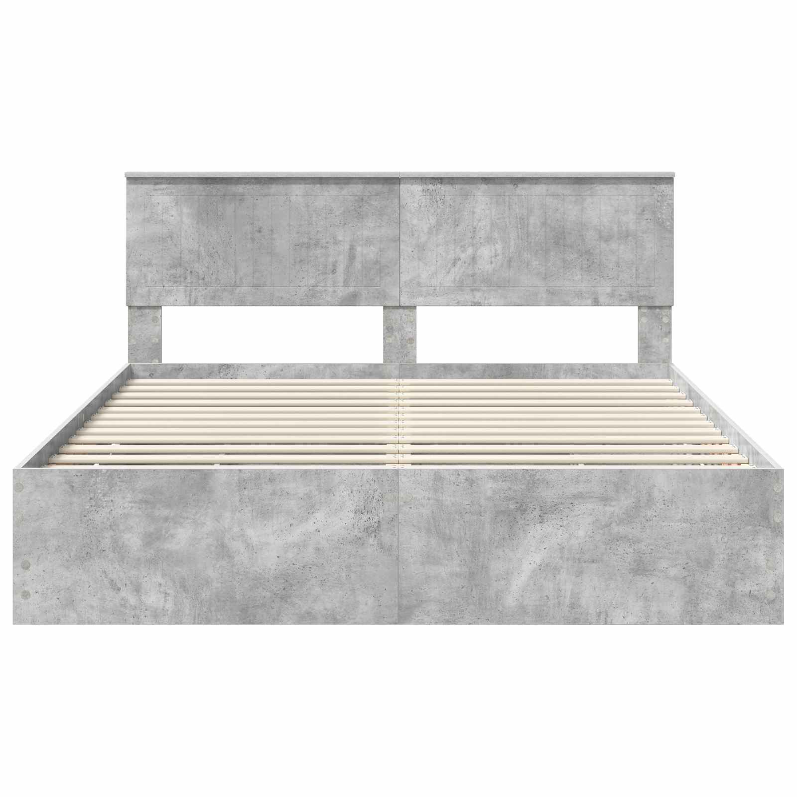 Bedframe met lade Beton Grijs 160 x 200 cm Ingenieurshout is nu te koop bij PeponiXL, paradijselijk wonen!
