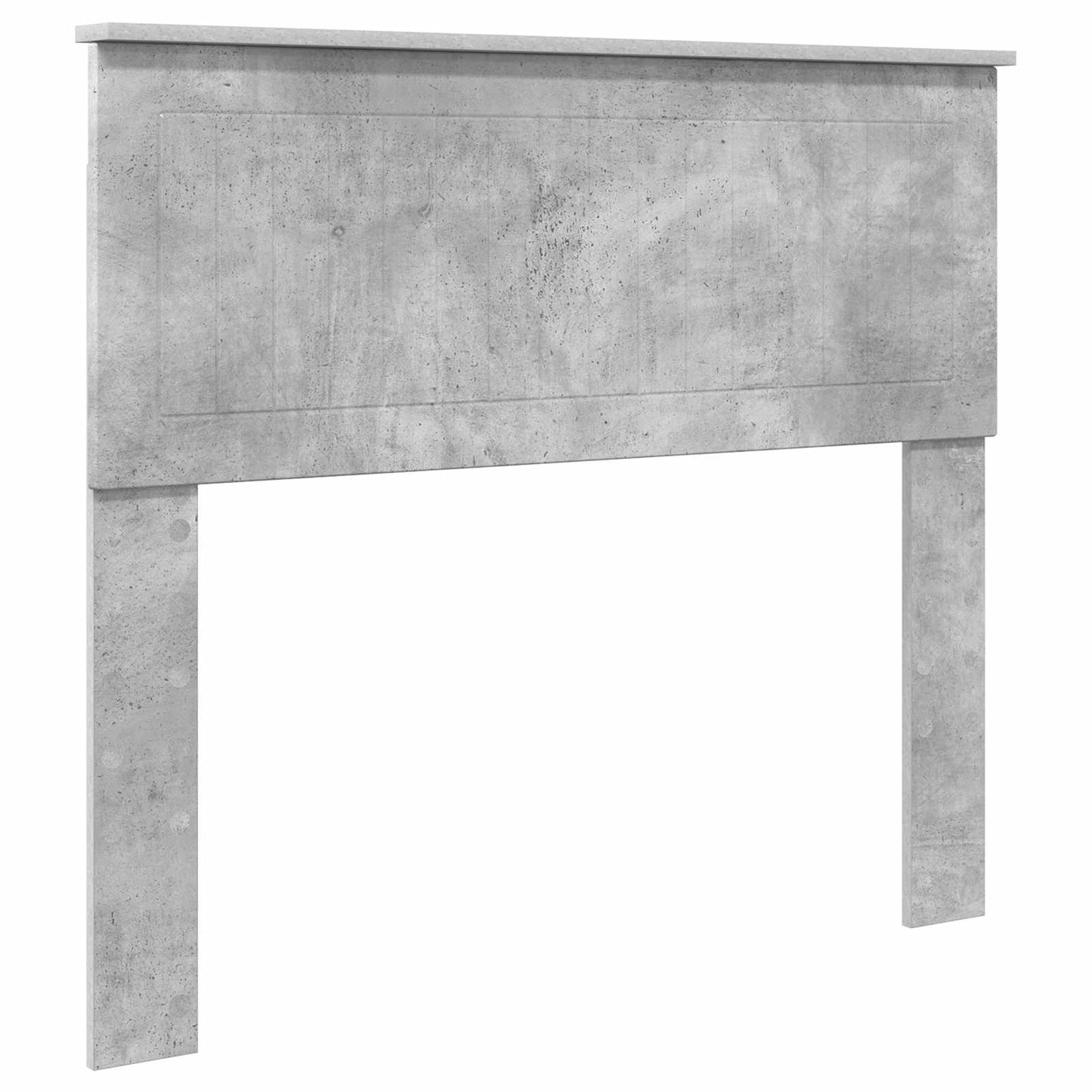 Opslag bed met hoofdeinde Beton Grijs 100 x 200 cm Bewerkt hout is nu te koop bij PeponiXL, paradijselijk wonen!