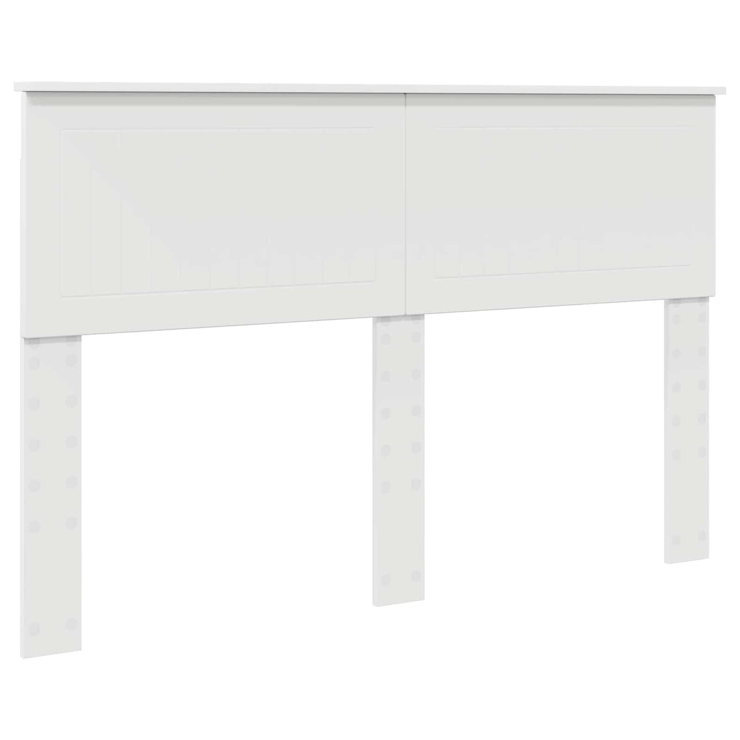 Bedframe met hoofdeinde met lade Wit 140 x 190 cm Bewerkt hout is nu te koop bij PeponiXL, paradijselijk wonen!
