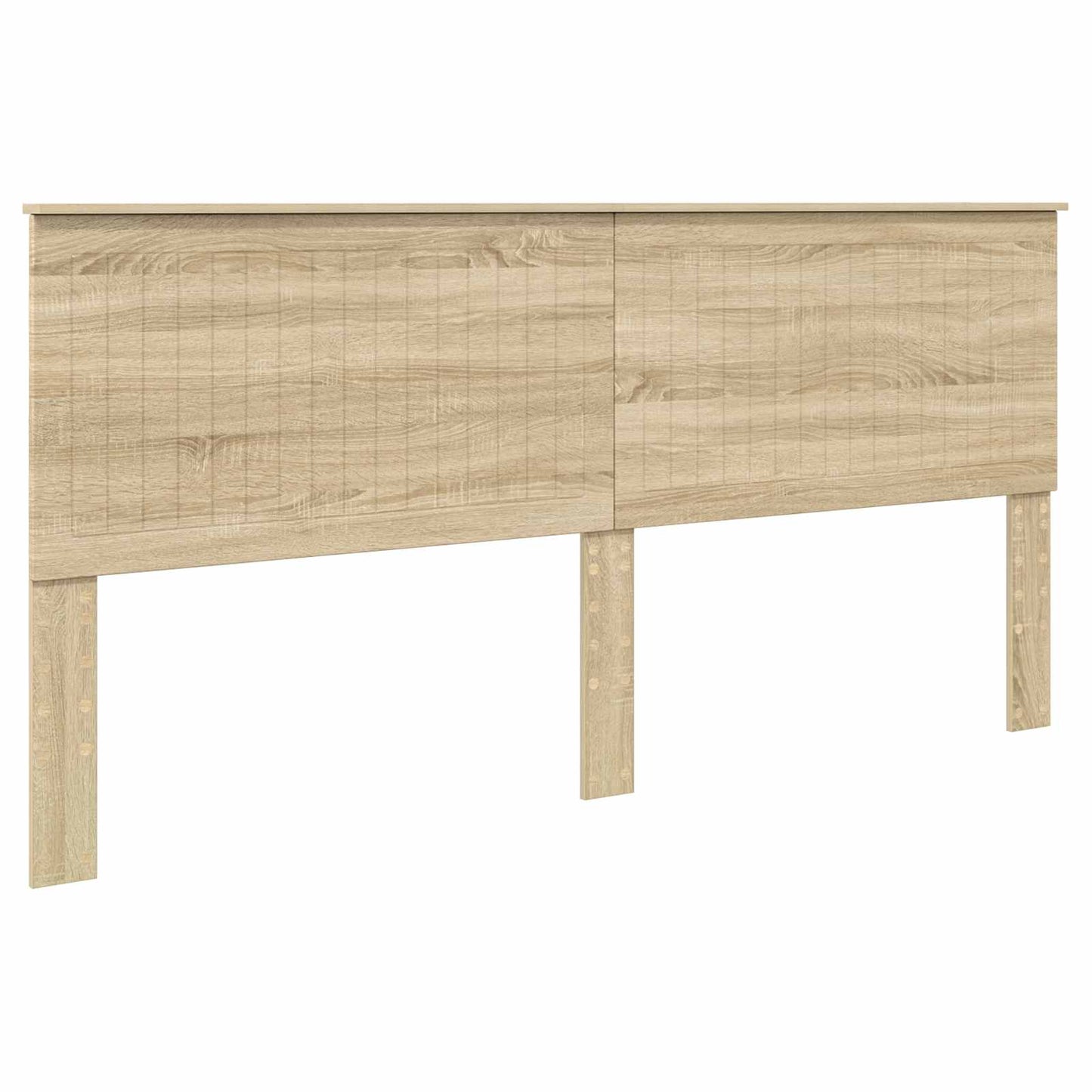 Bedframe met hoofdeinde Sonoma 200 x 200 cm Massief grenenhout is nu te koop bij PeponiXL, paradijselijk wonen!