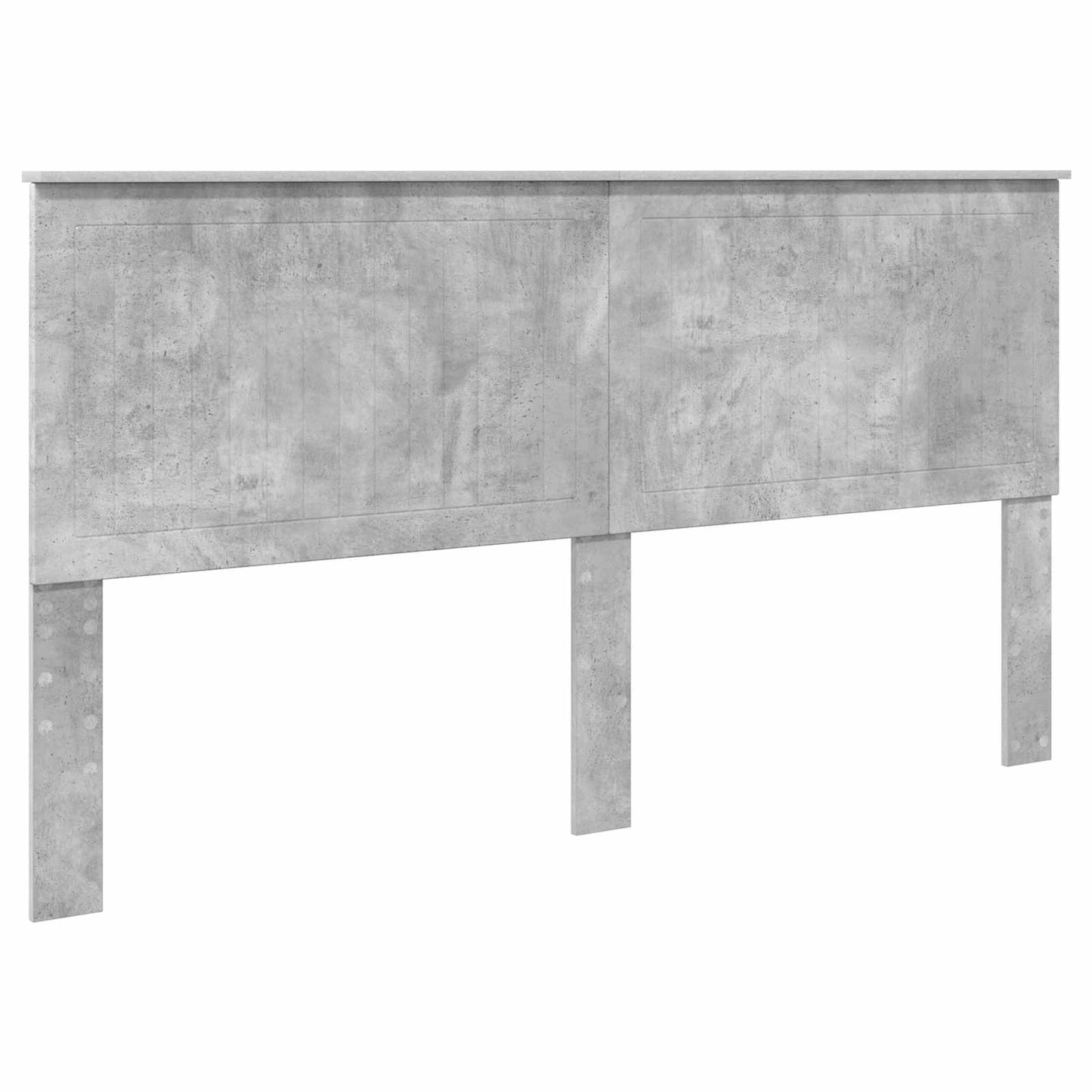 Bedframe met hoofdeinde Beton 180 x 200 cm Massief grenenhout is nu te koop bij PeponiXL, paradijselijk wonen!