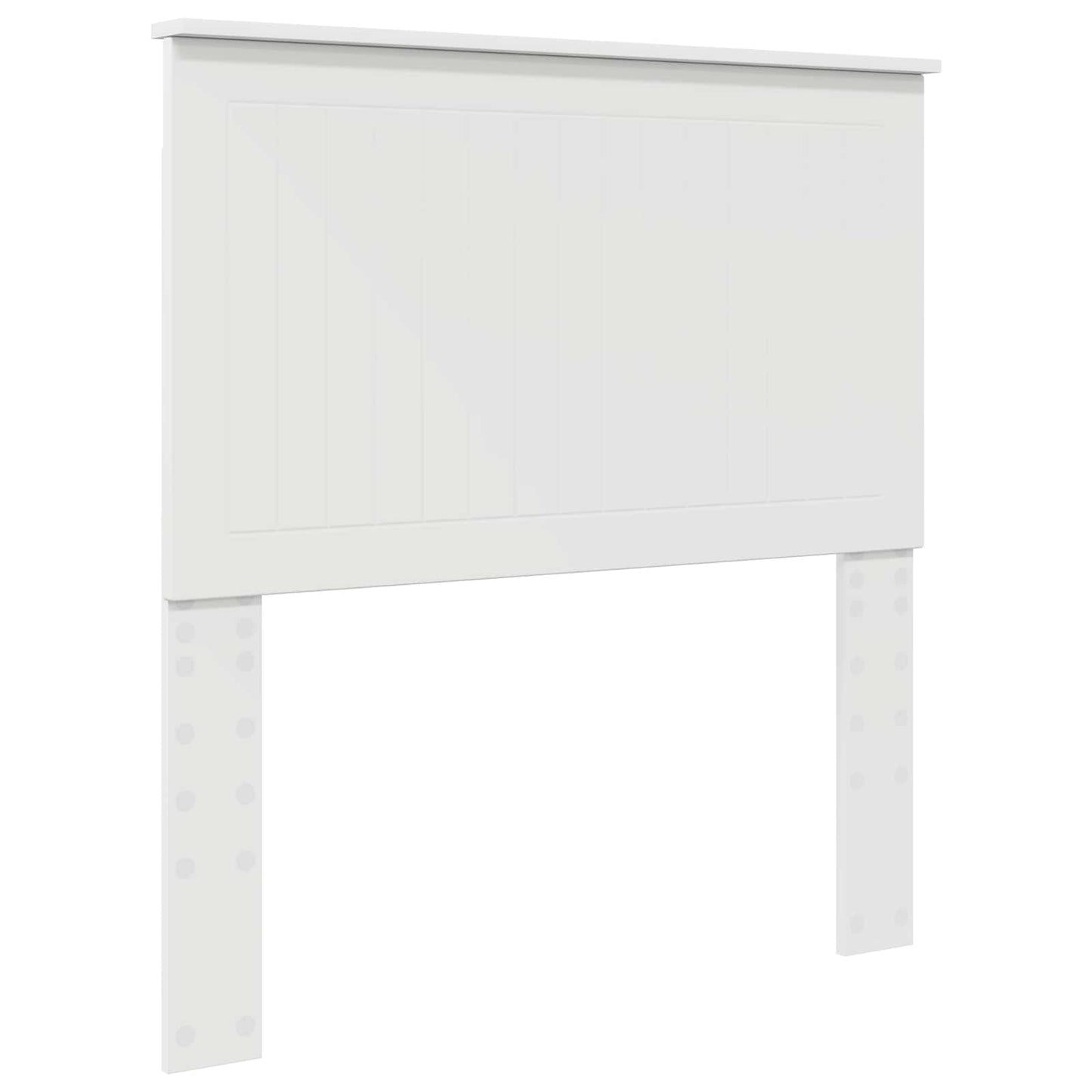 Bedframe met hoofdeinde Wit 90 x 200 cm Massief grenenhout is nu te koop bij PeponiXL, paradijselijk wonen!