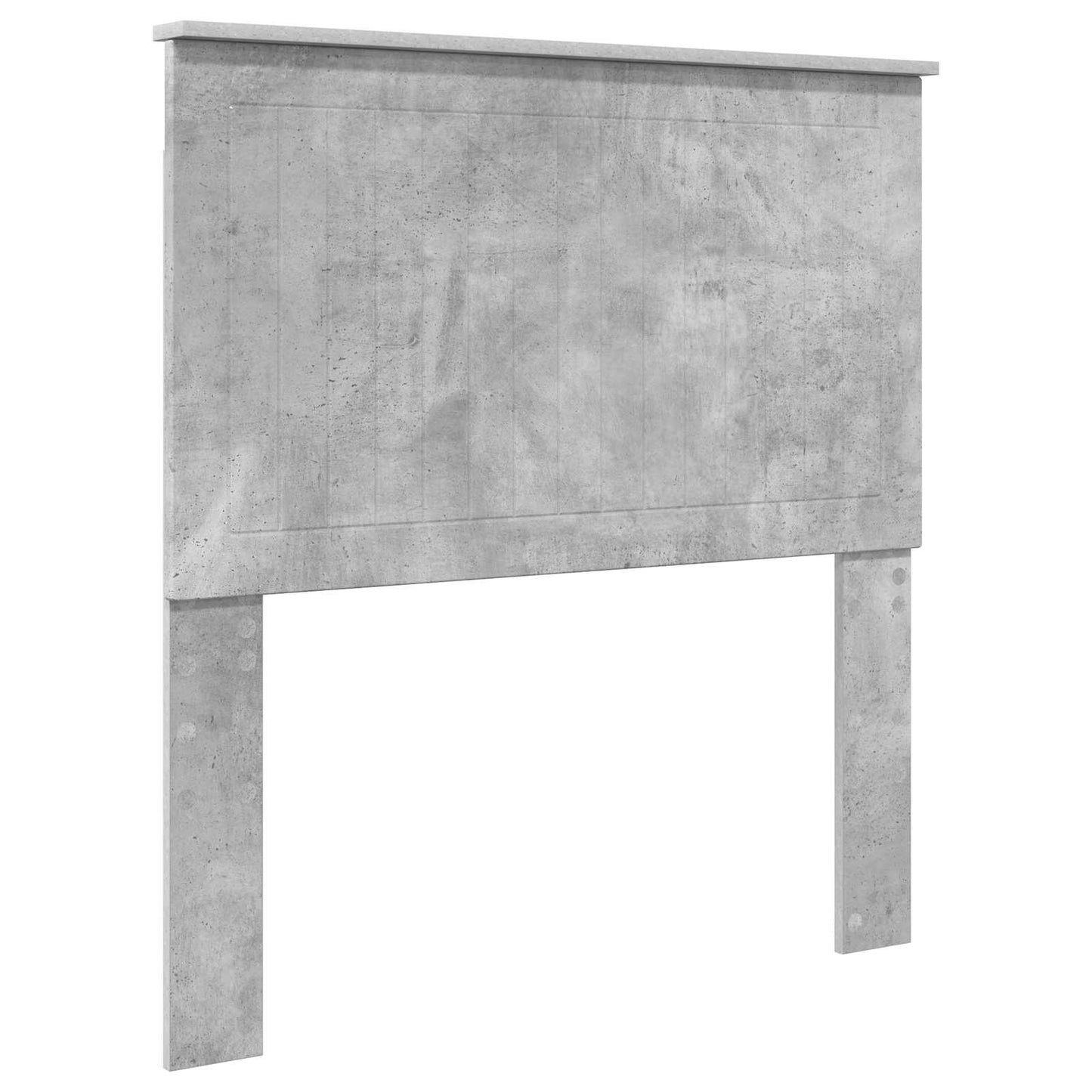 Bedframe met hoofdeinde Beton 90 x 200 cm Massief grenenhout is nu te koop bij PeponiXL, paradijselijk wonen!