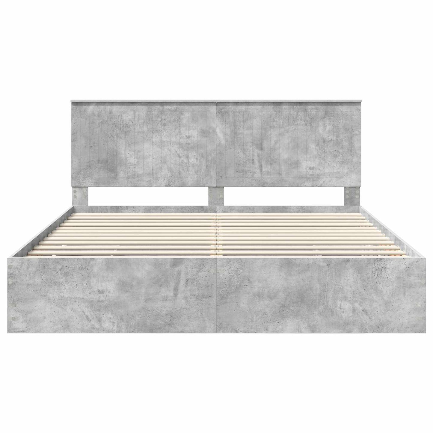 Bedframe met lade Beton Grijs 180 x 200 cm Ingenieurshout is nu te koop bij PeponiXL, paradijselijk wonen!
