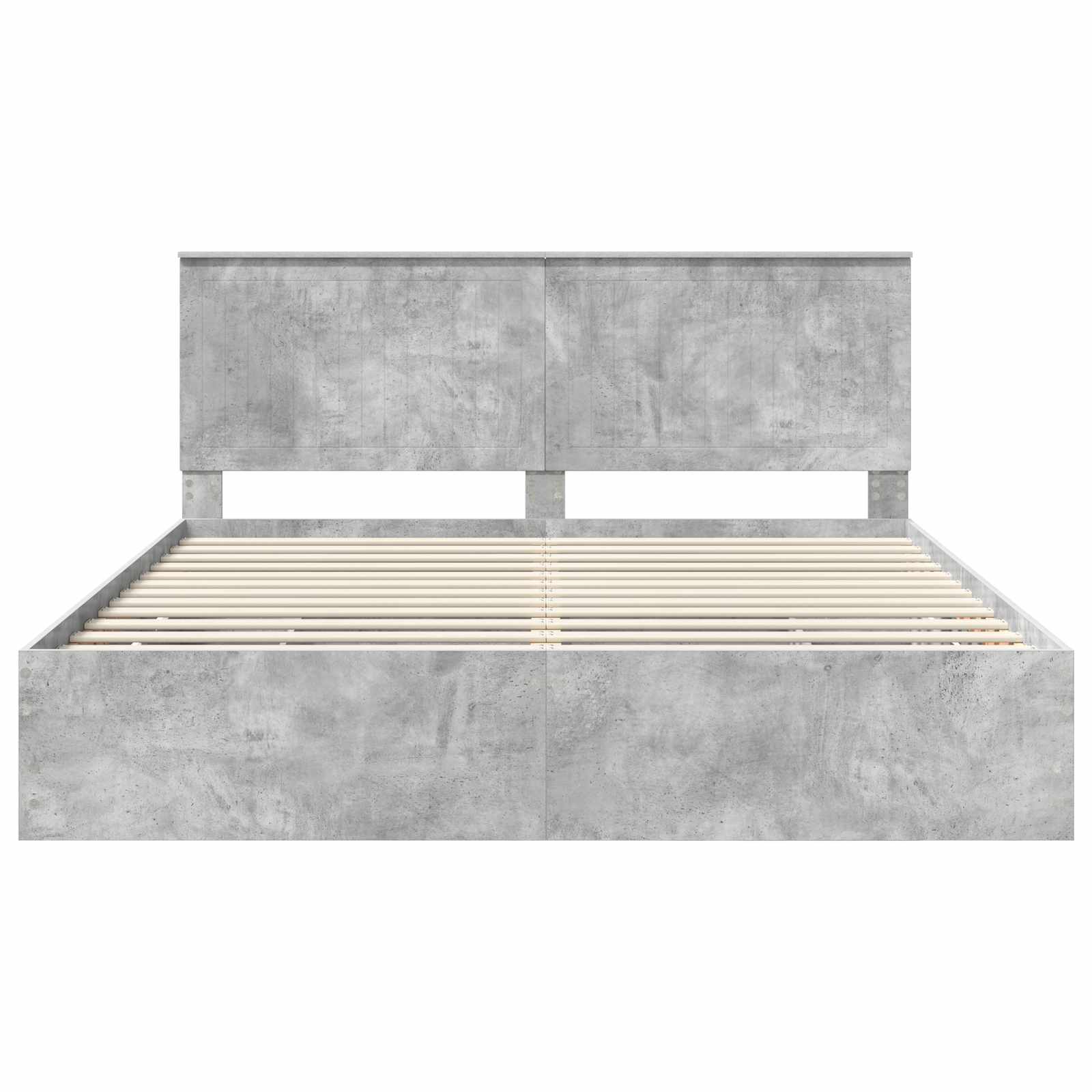 Bedframe met lade Beton Grijs 180 x 200 cm Ingenieurshout is nu te koop bij PeponiXL, paradijselijk wonen!