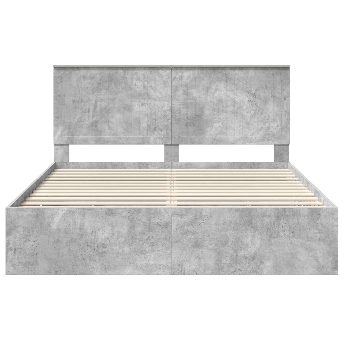Bedframe met lade Beton Grijs 160 x 200 cm Ingenieurshout is nu te koop bij PeponiXL, paradijselijk wonen!