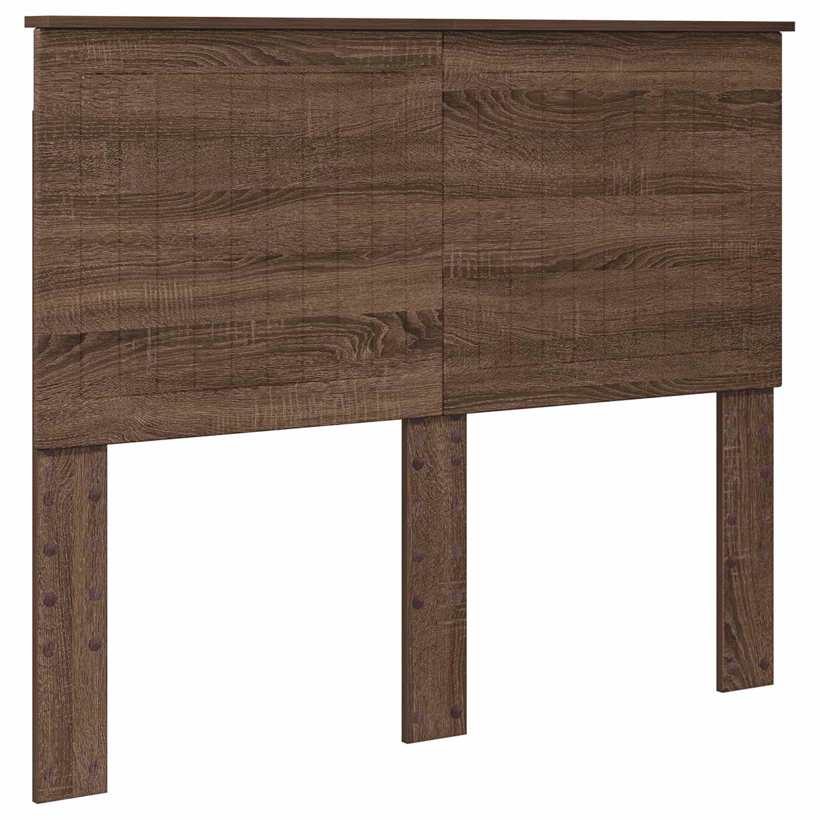 Bedframe met lade Bruin Eiken 135 x 190 cm Ingenieurshout is nu te koop bij PeponiXL, paradijselijk wonen!
