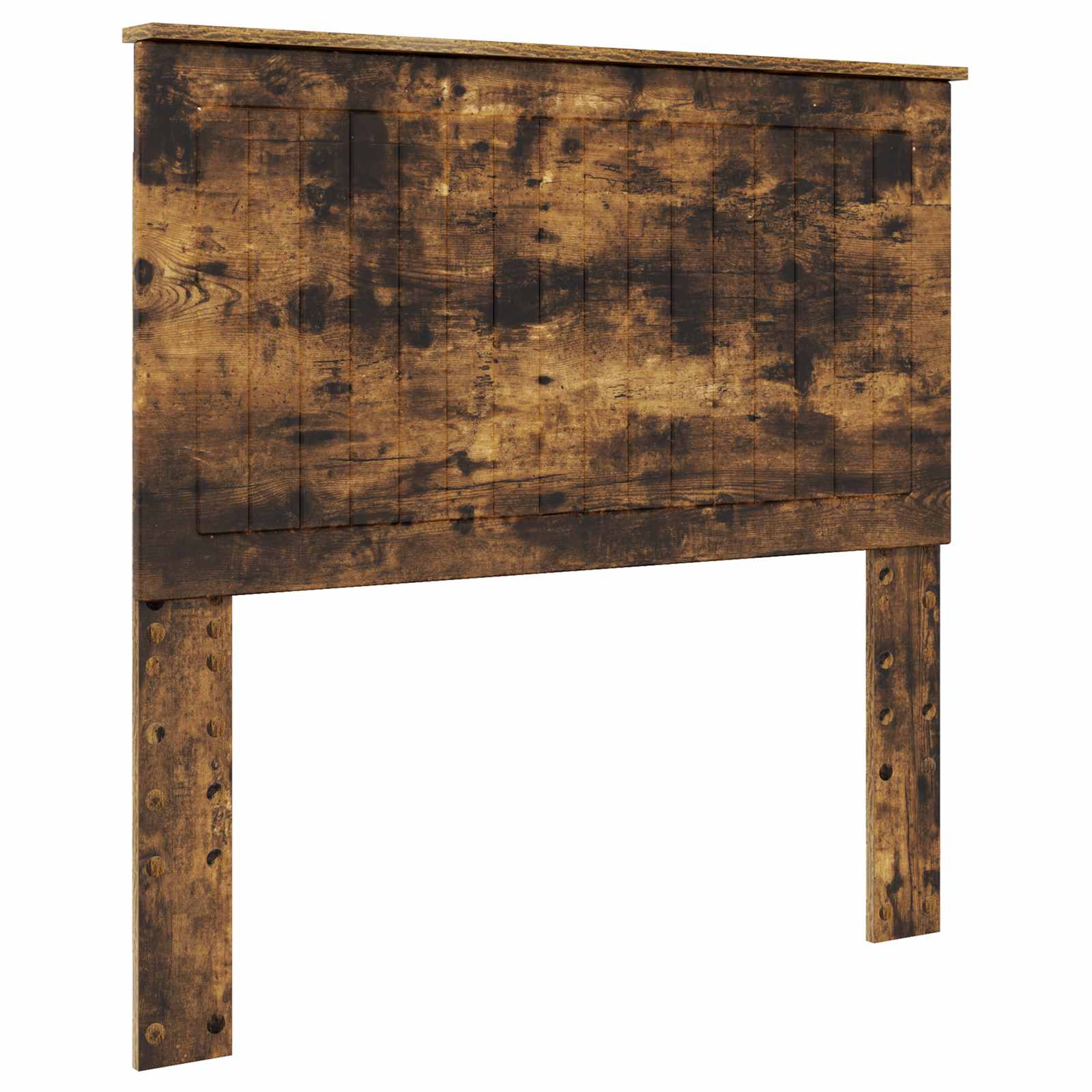 Opslag bed met lade Gerookt eiken 100 x 200 cm Bewerkt hout is nu te koop bij PeponiXL, paradijselijk wonen!