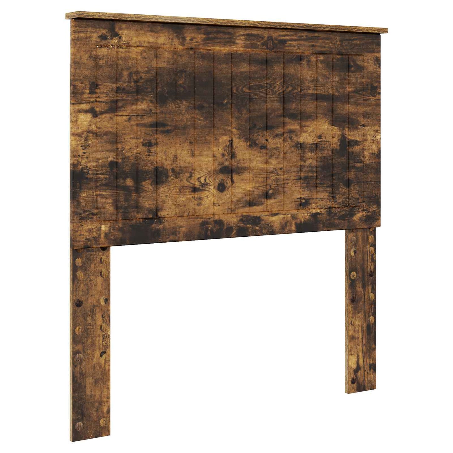 Opslag bed met lade Gerookt eiken 90 x 190 cm Bewerkt hout is nu te koop bij PeponiXL, paradijselijk wonen!