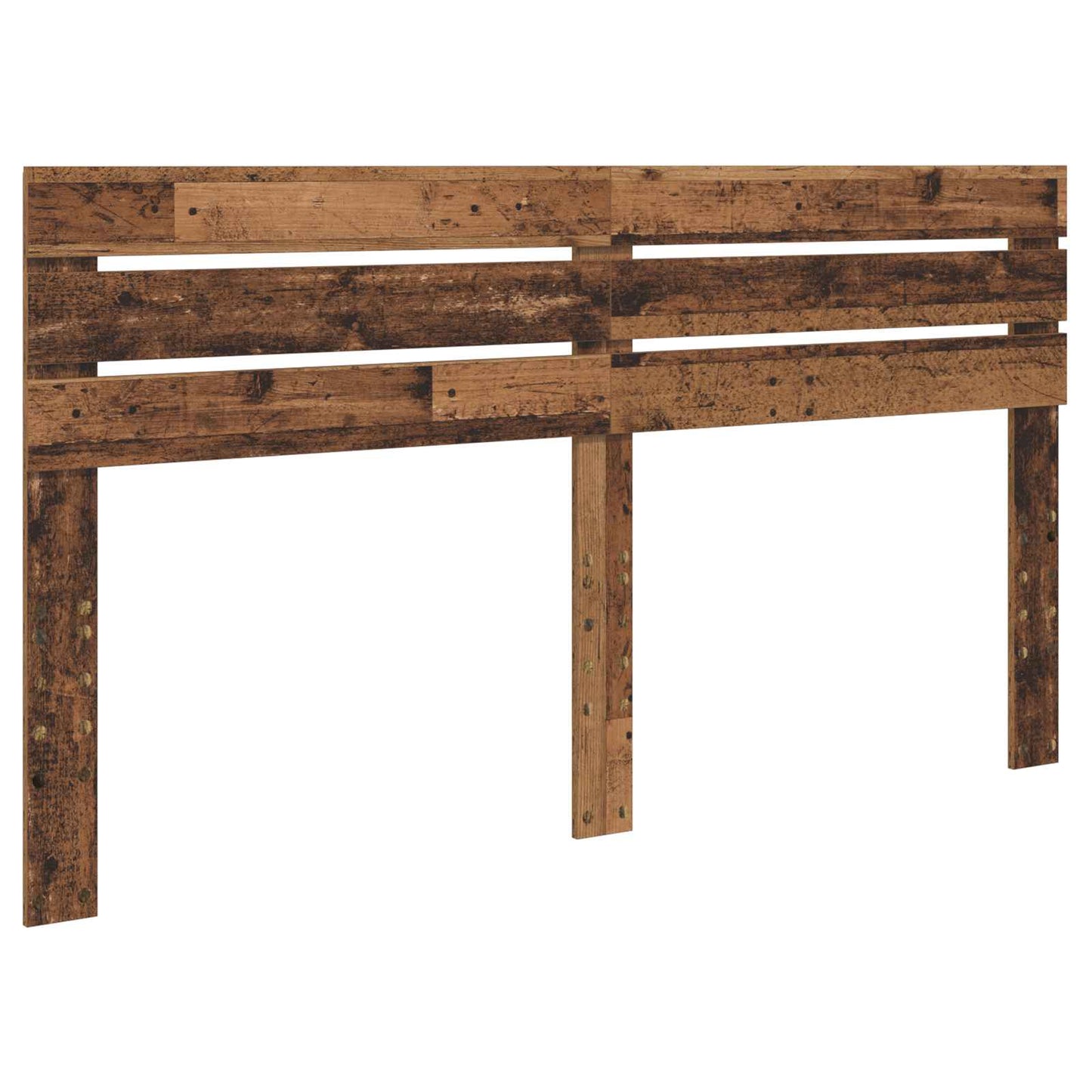 Bedframe met hoofdeinde Oudhout 180 x 200 cm Massief grenenhout