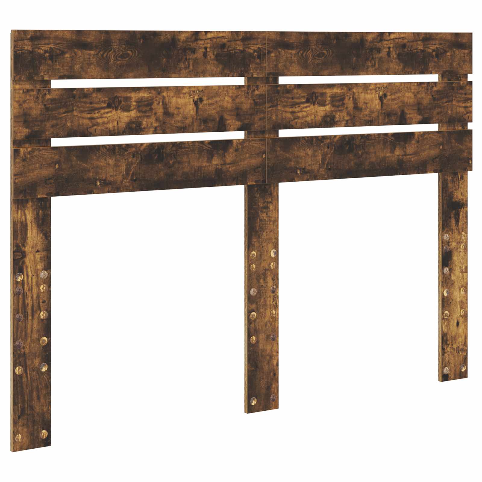 Bedframe Gerookt eiken 160 x 200 cm Massief grenenhout is nu te koop bij PeponiXL, paradijselijk wonen!