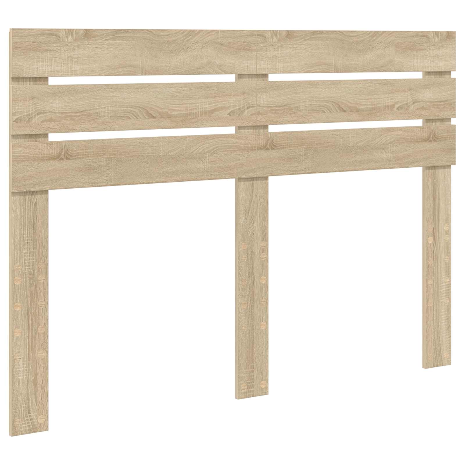 Bedframe met hoofdeinde Sonoma 140 x 200 cm Massief grenenhout is nu te koop bij PeponiXL, paradijselijk wonen!