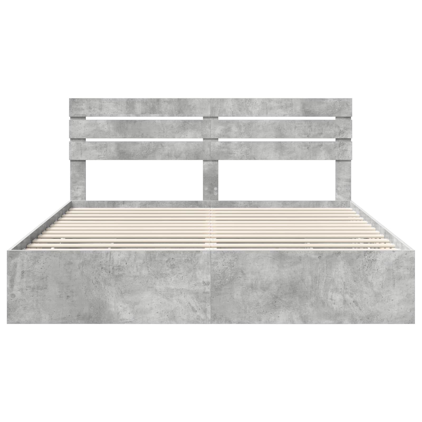 Bedframe met lade Beton Grijs 180 x 200 cm Ingenieurshout is nu te koop bij PeponiXL, paradijselijk wonen!