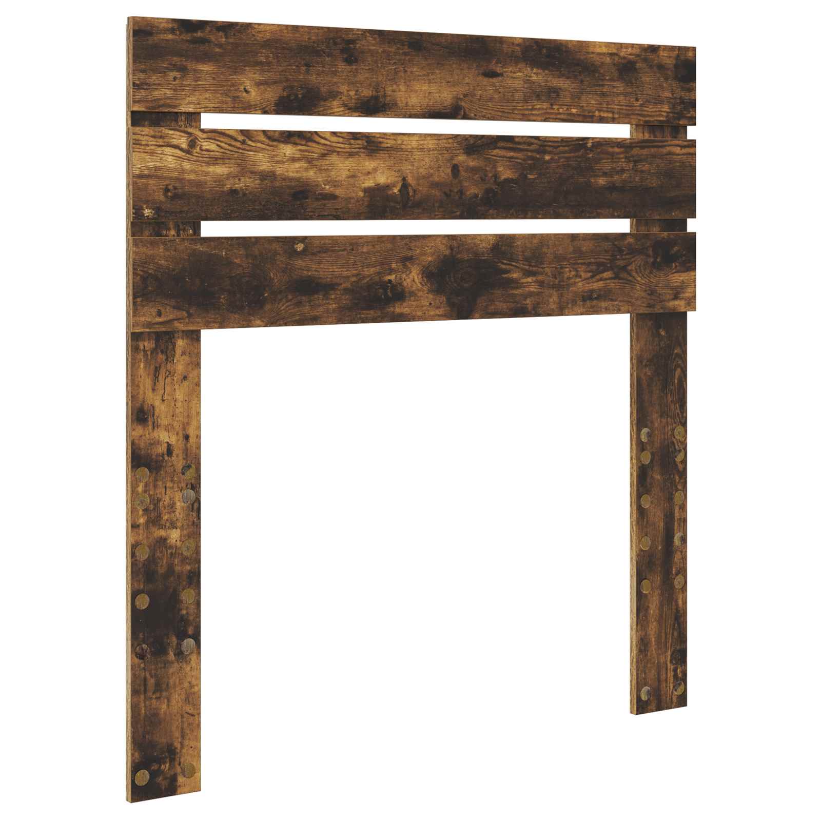 Bedframe met lade Gerookt eiken 75 x 190 cm Ingenieurshout is nu te koop bij PeponiXL, paradijselijk wonen!