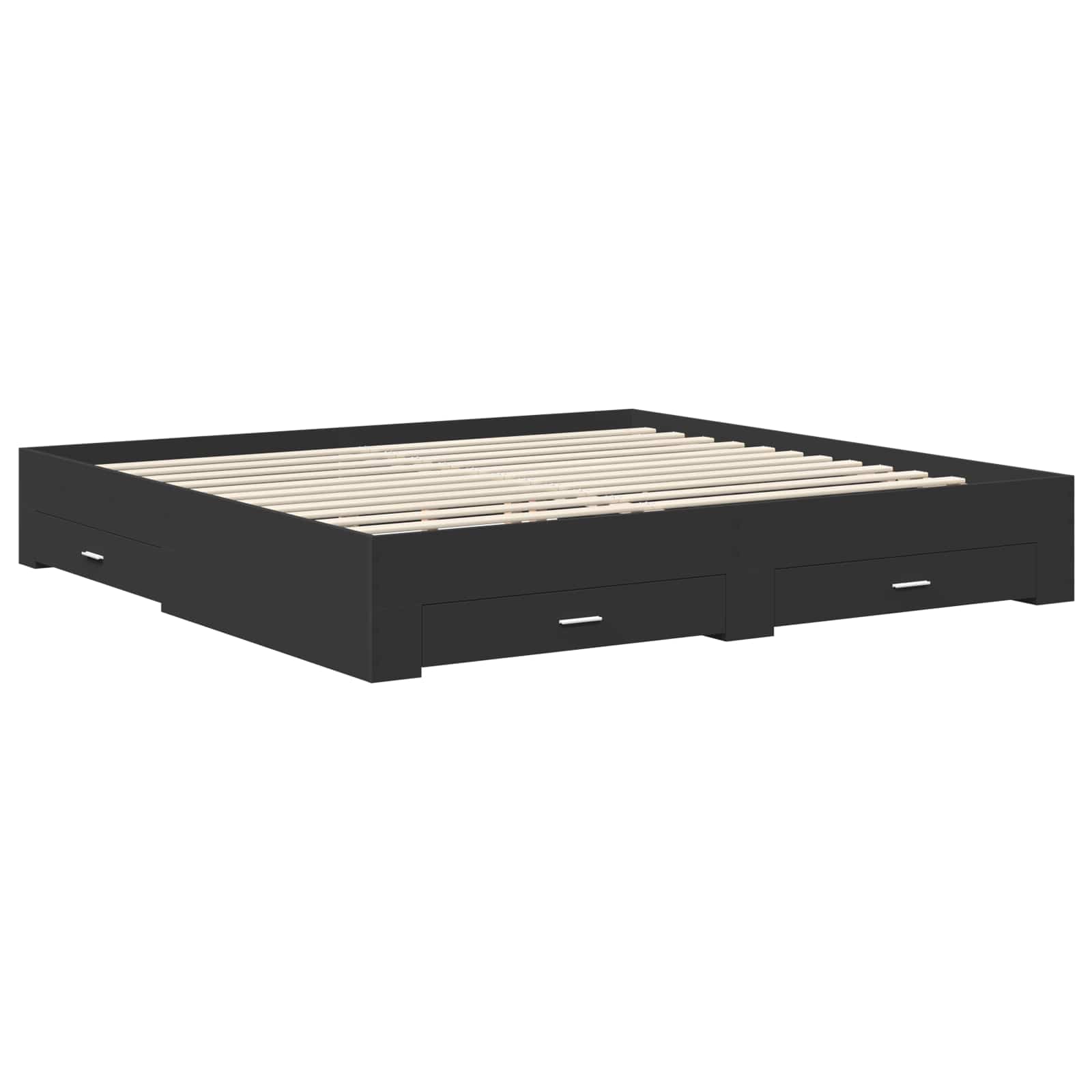 Bedframe met lade met hoofdeinde met opslag Bewerkt hout is nu te koop bij PeponiXL, paradijselijk wonen!