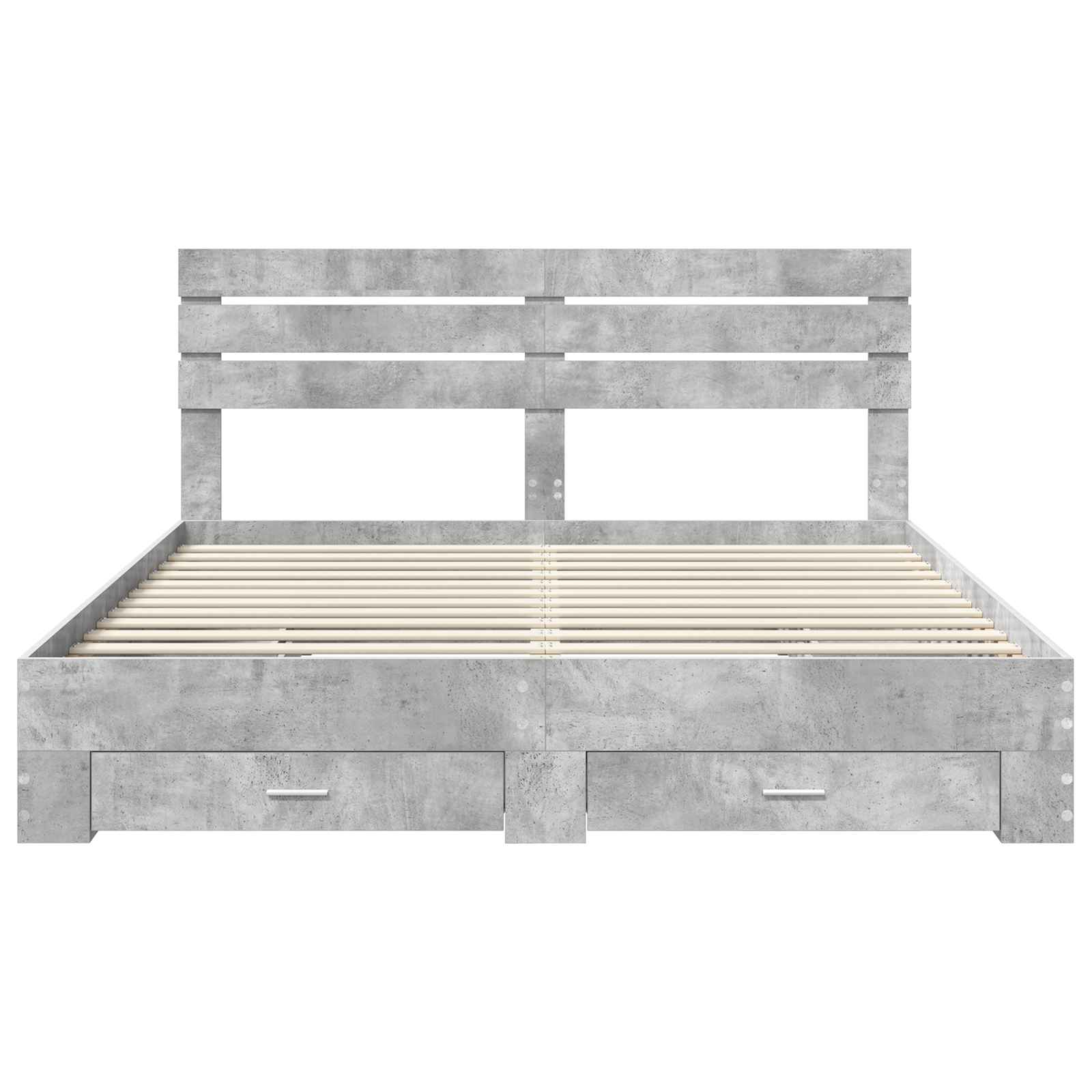 Bedframe met lade met hoofdeinde met opslag Bewerkt hout is nu te koop bij PeponiXL, paradijselijk wonen!