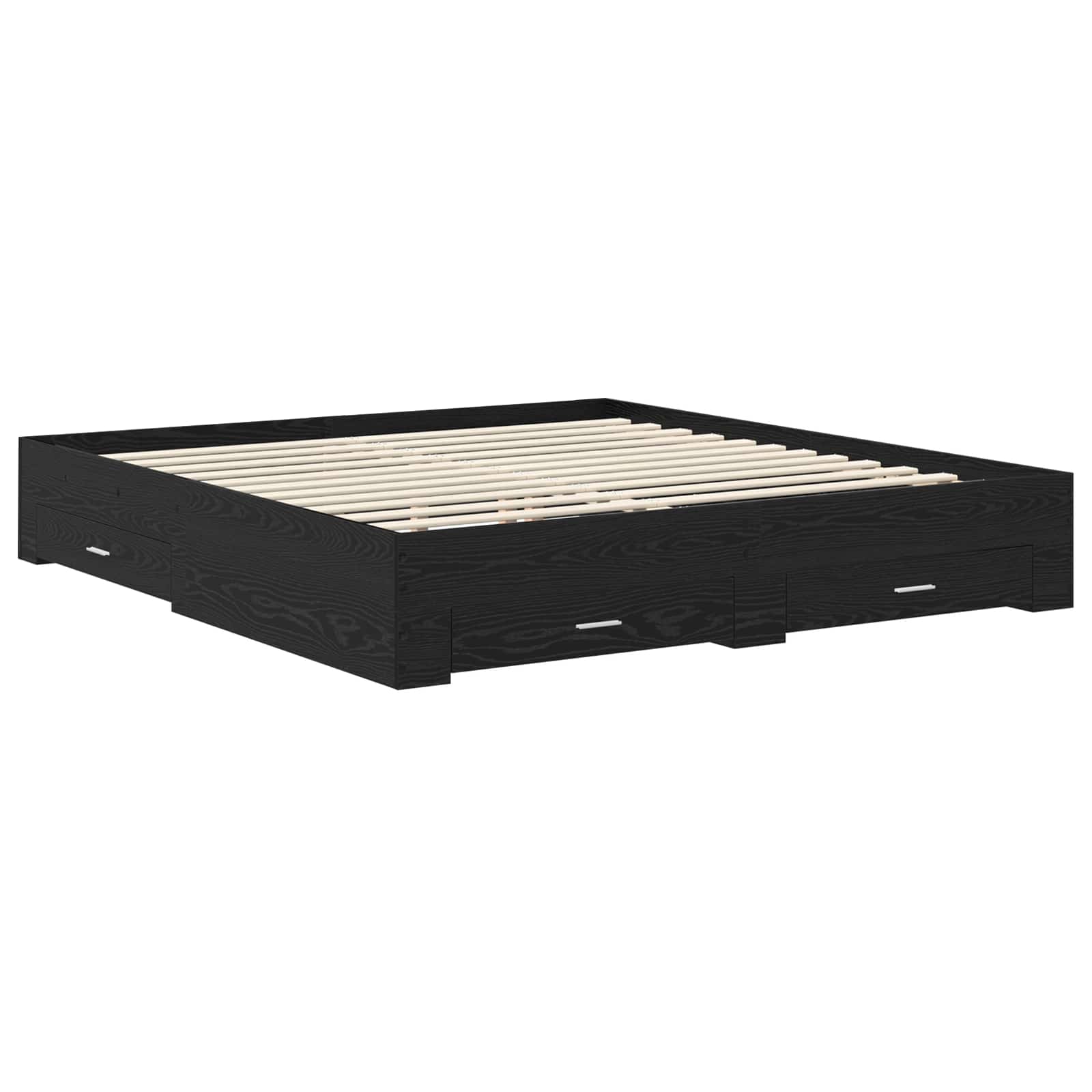 Bedframe met lade met hoofdeinde met opslag Bewerkt hout is nu te koop bij PeponiXL, paradijselijk wonen!