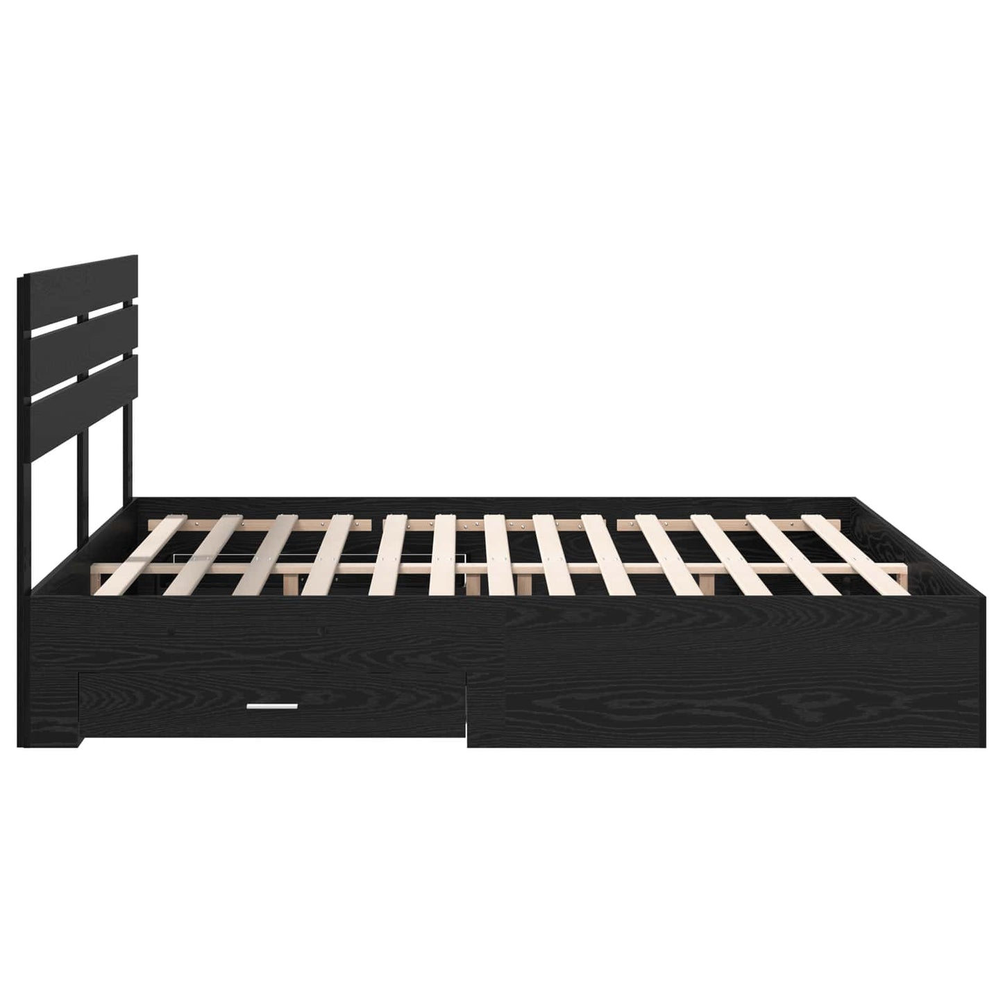 Bedframe met lade met hoofdeinde met opslag Bewerkt hout is nu te koop bij PeponiXL, paradijselijk wonen!