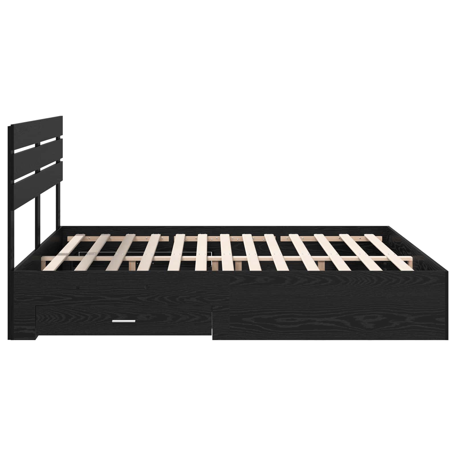 Bedframe met lade met hoofdeinde met opslag Bewerkt hout is nu te koop bij PeponiXL, paradijselijk wonen!