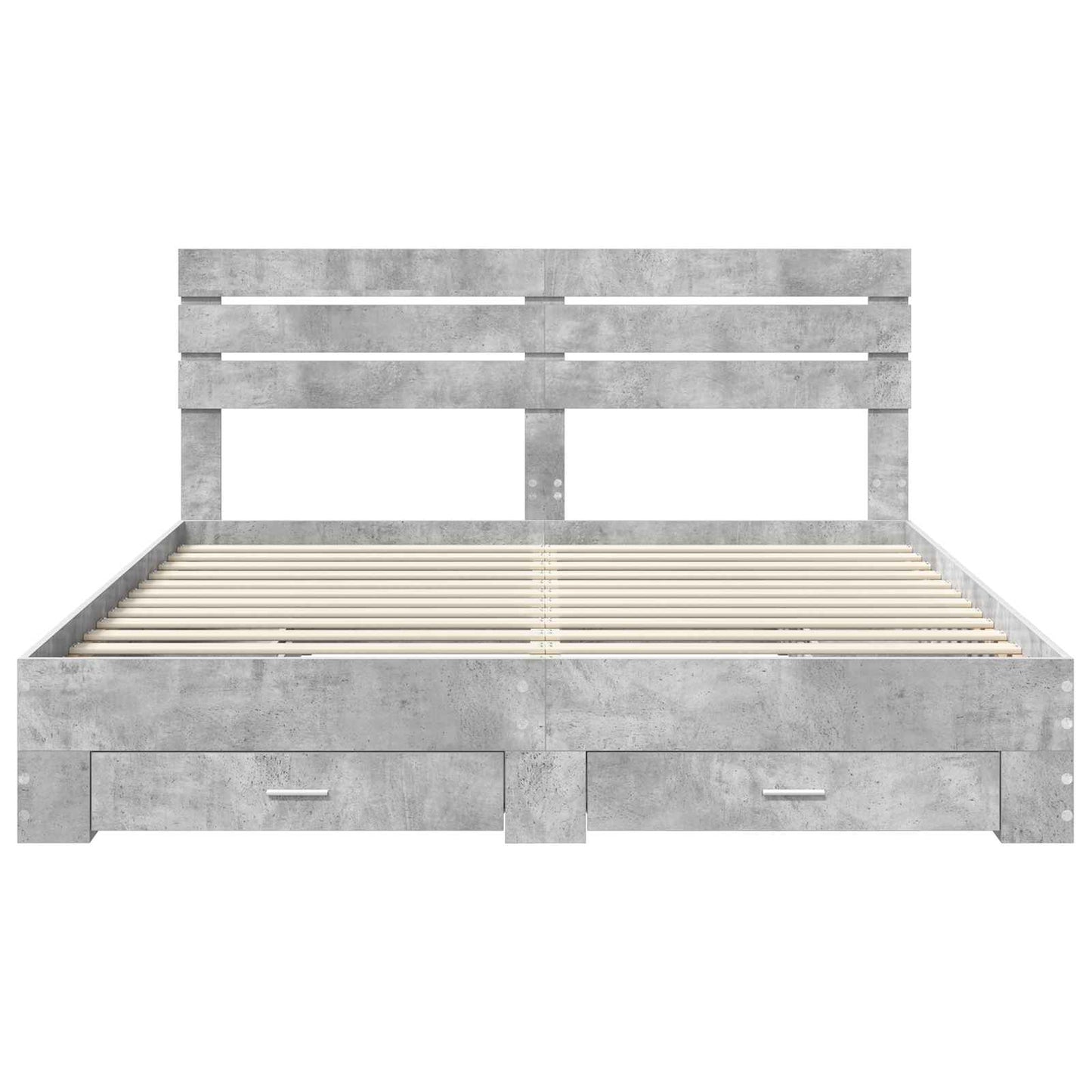 Bedframe met lade met hoofdeinde met opslag Bewerkt hout is nu te koop bij PeponiXL, paradijselijk wonen!