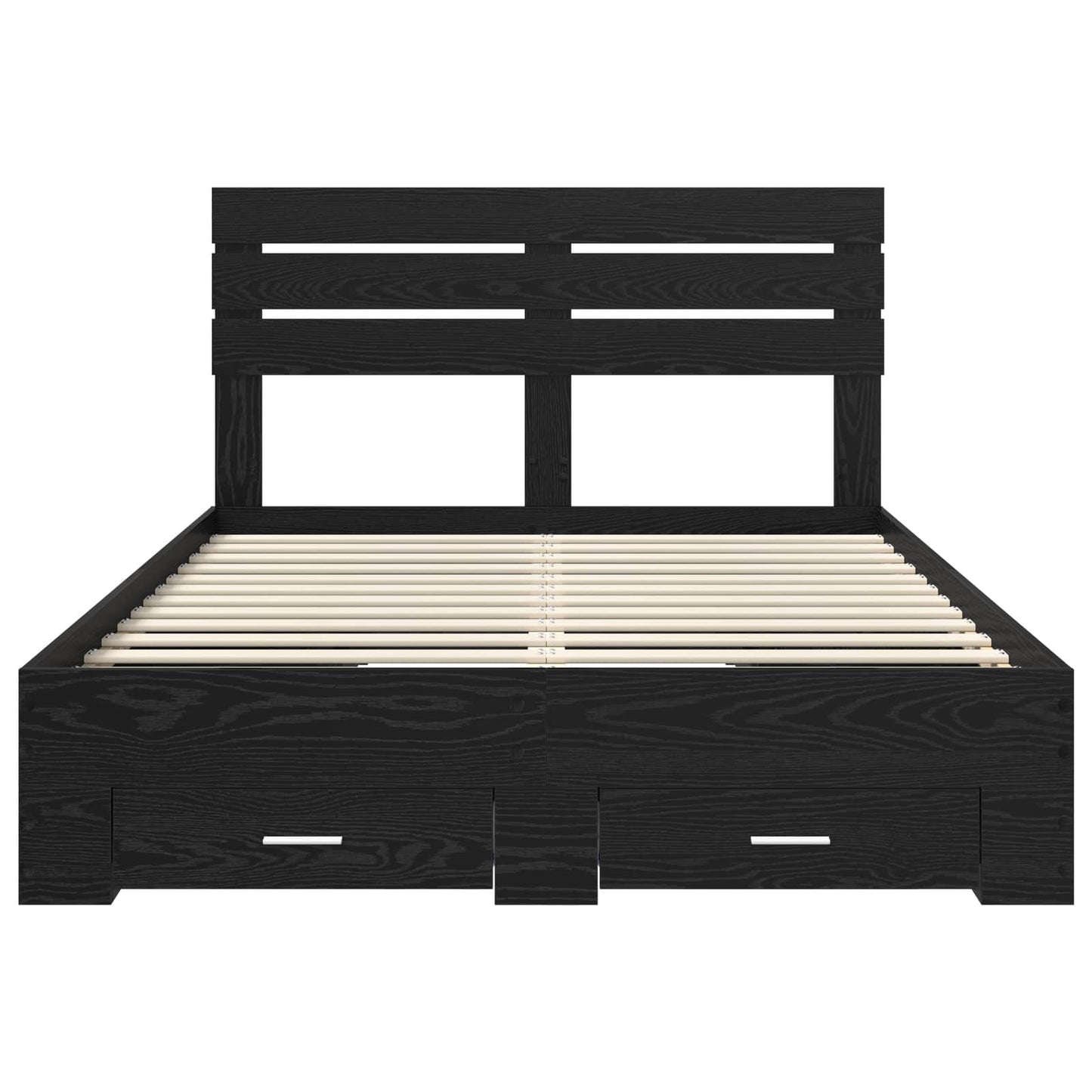 Bedframe met lade met hoofdeinde met opslag Bewerkt hout is nu te koop bij PeponiXL, paradijselijk wonen!
