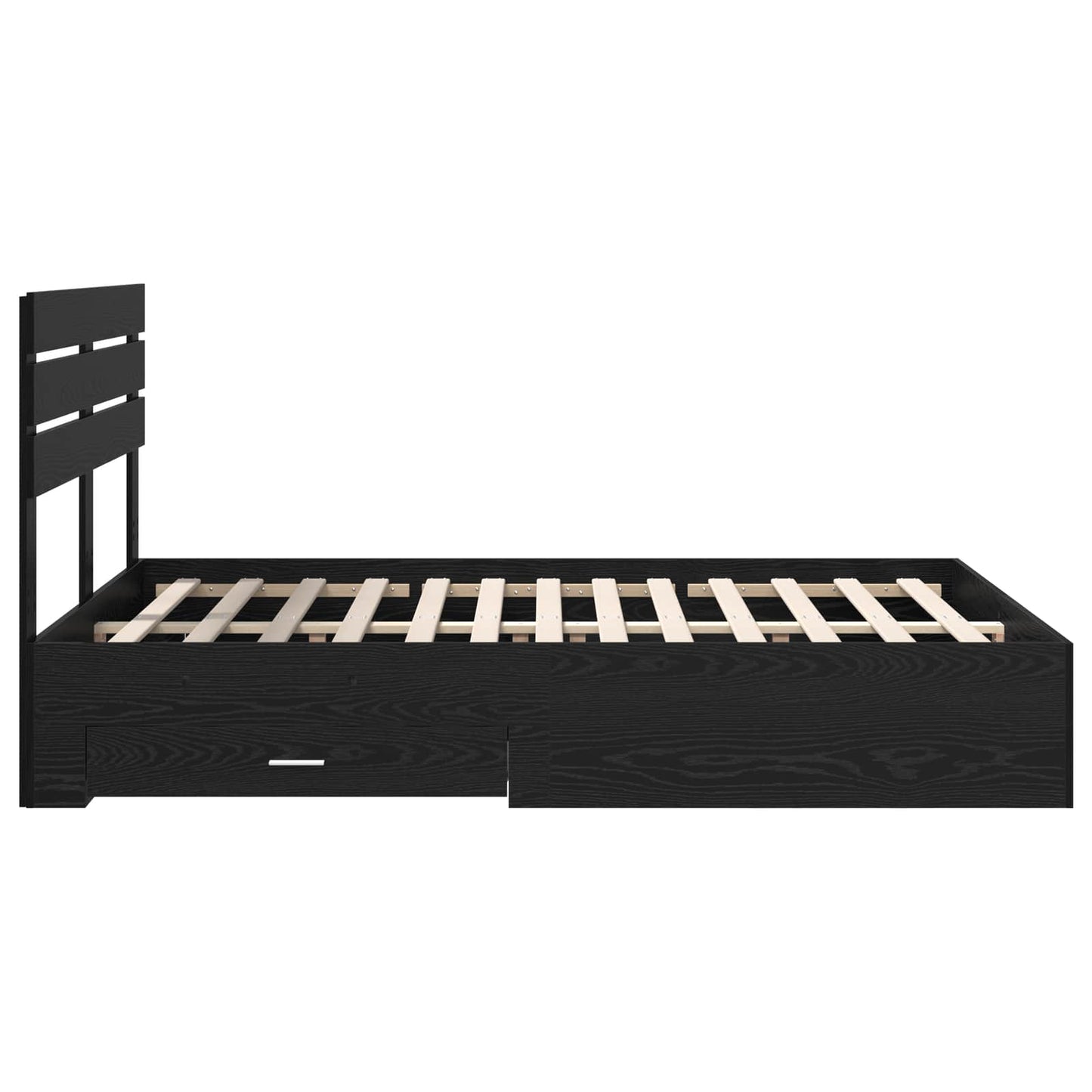 Bedframe met lade met hoofdeinde met opslag Bewerkt hout is nu te koop bij PeponiXL, paradijselijk wonen!