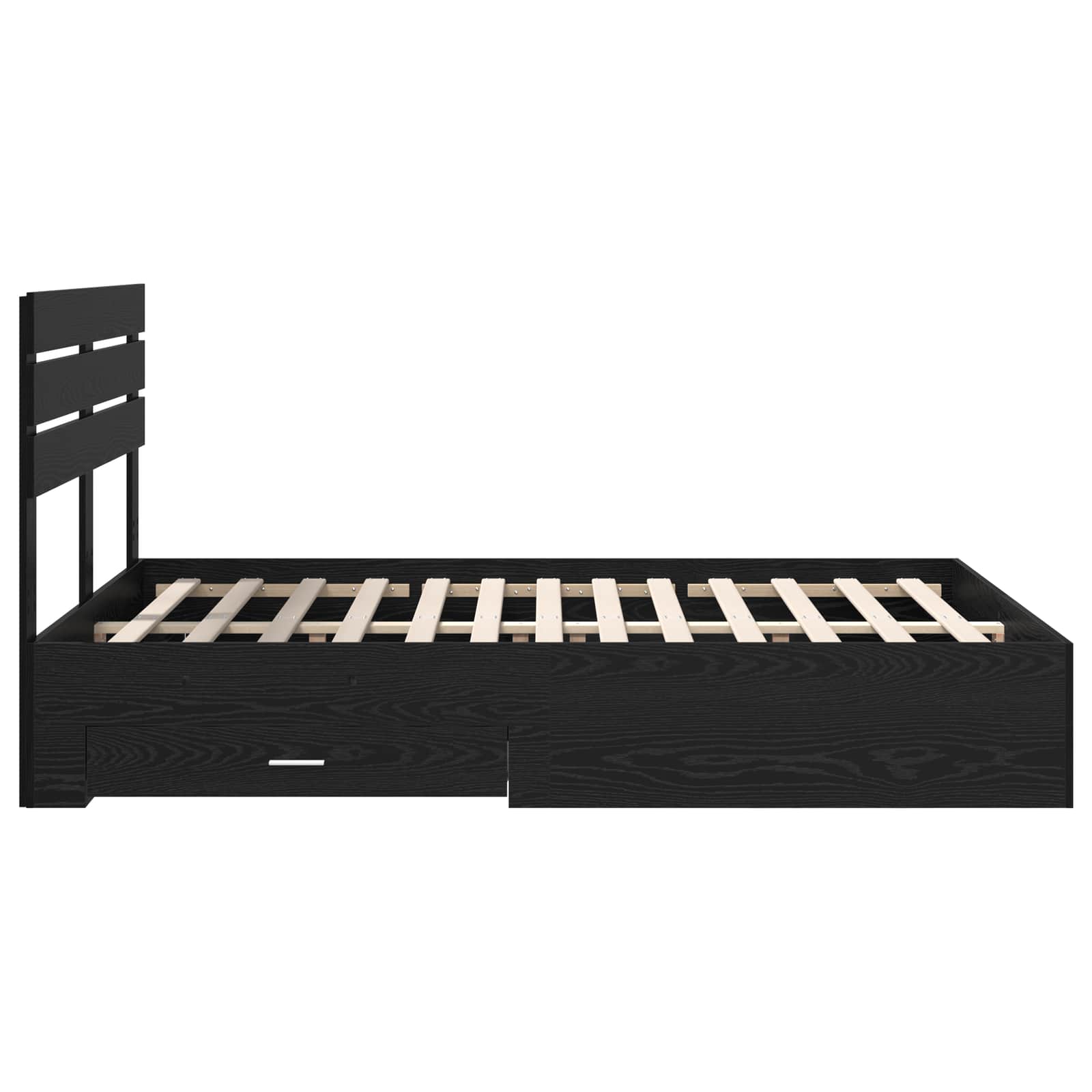 Bedframe met lade met hoofdeinde met opslag Bewerkt hout is nu te koop bij PeponiXL, paradijselijk wonen!