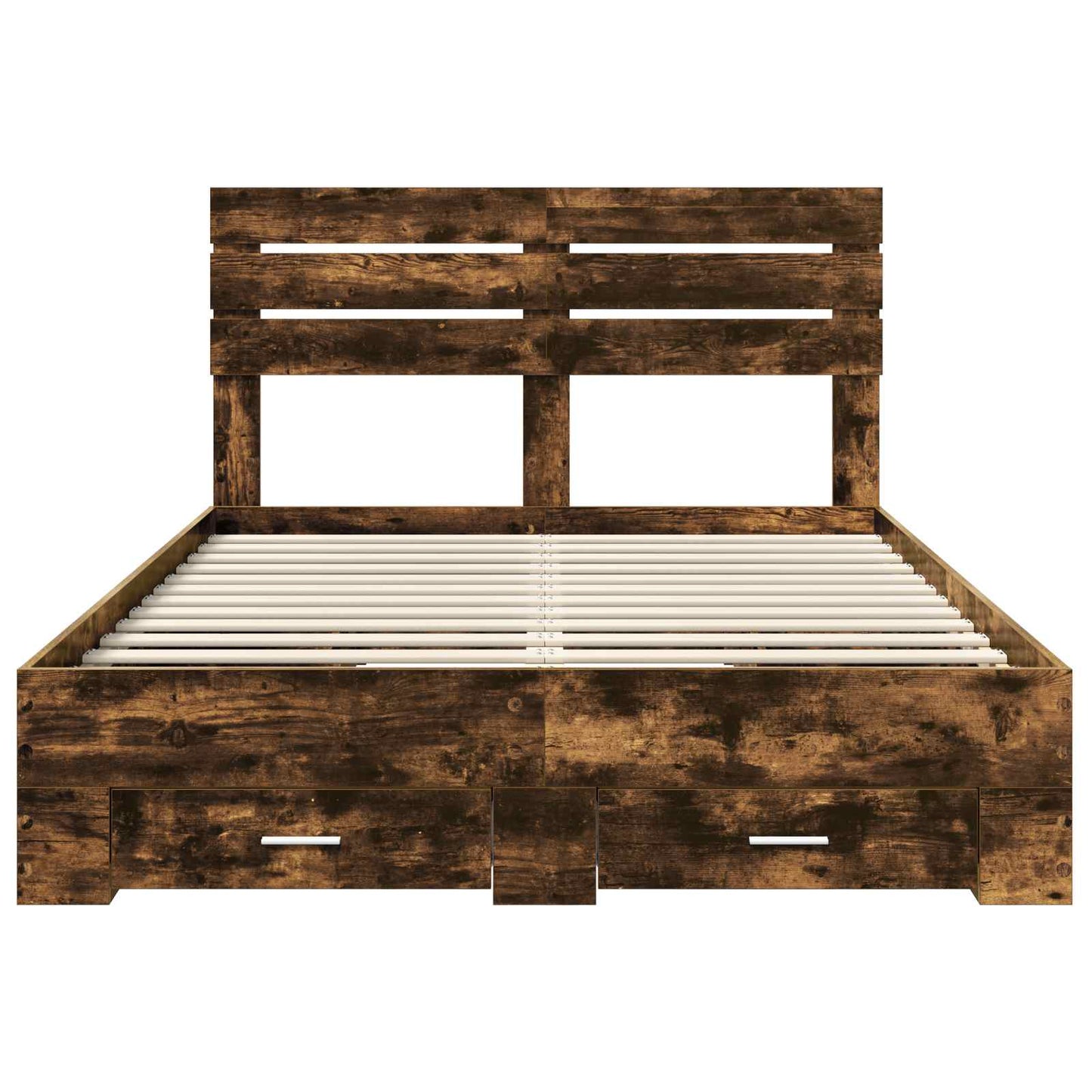 Bedframe met lade met hoofdeinde met opslag Bewerkt hout is nu te koop bij PeponiXL, paradijselijk wonen!