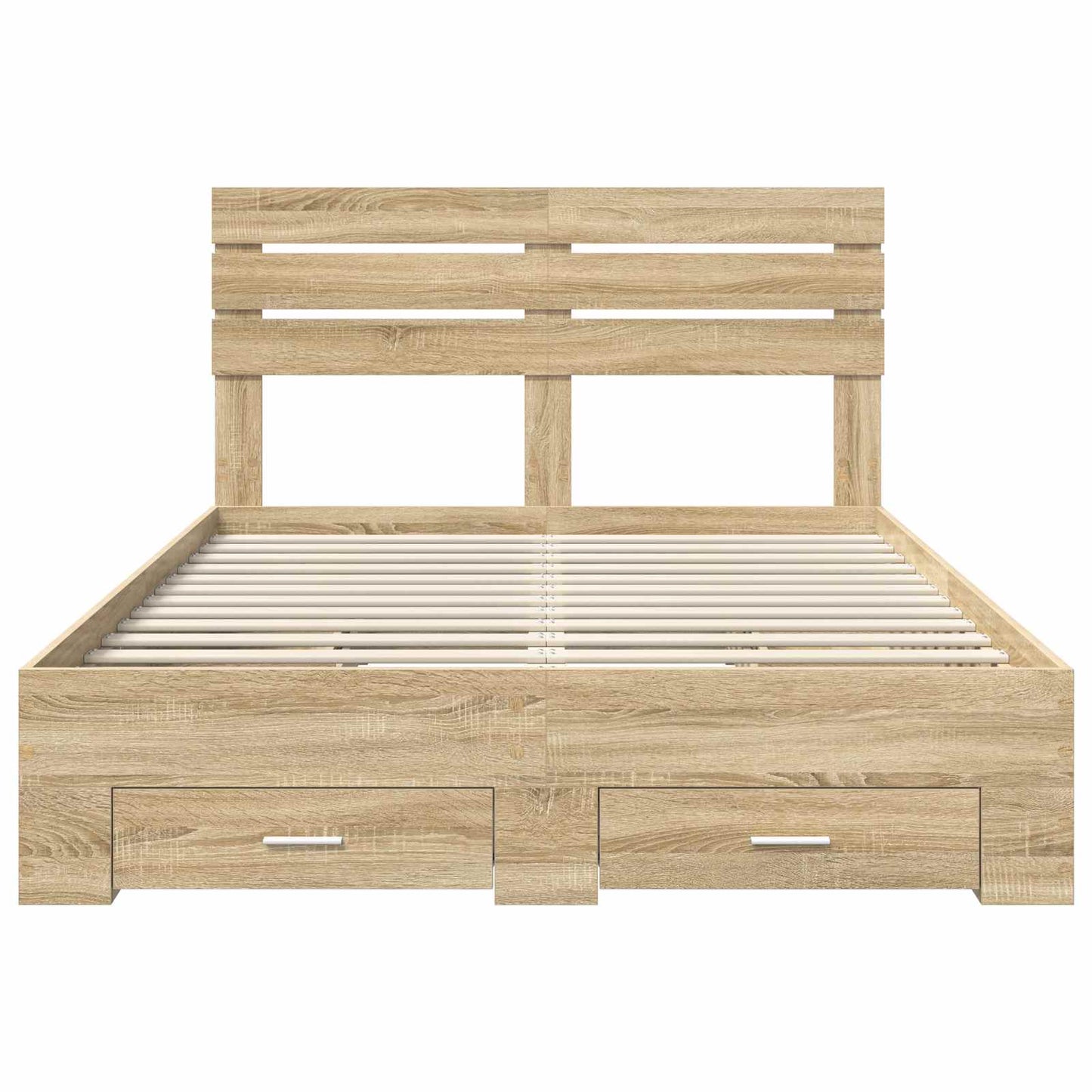 Bedframe met lade met hoofdeinde met opslag Bewerkt hout is nu te koop bij PeponiXL, paradijselijk wonen!