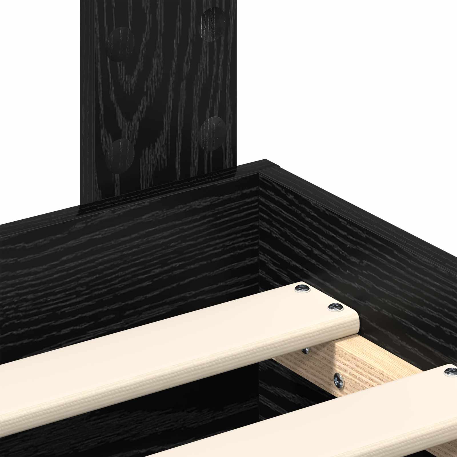 Bedframe met lade met hoofdeinde met opslag Bewerkt hout is nu te koop bij PeponiXL, paradijselijk wonen!