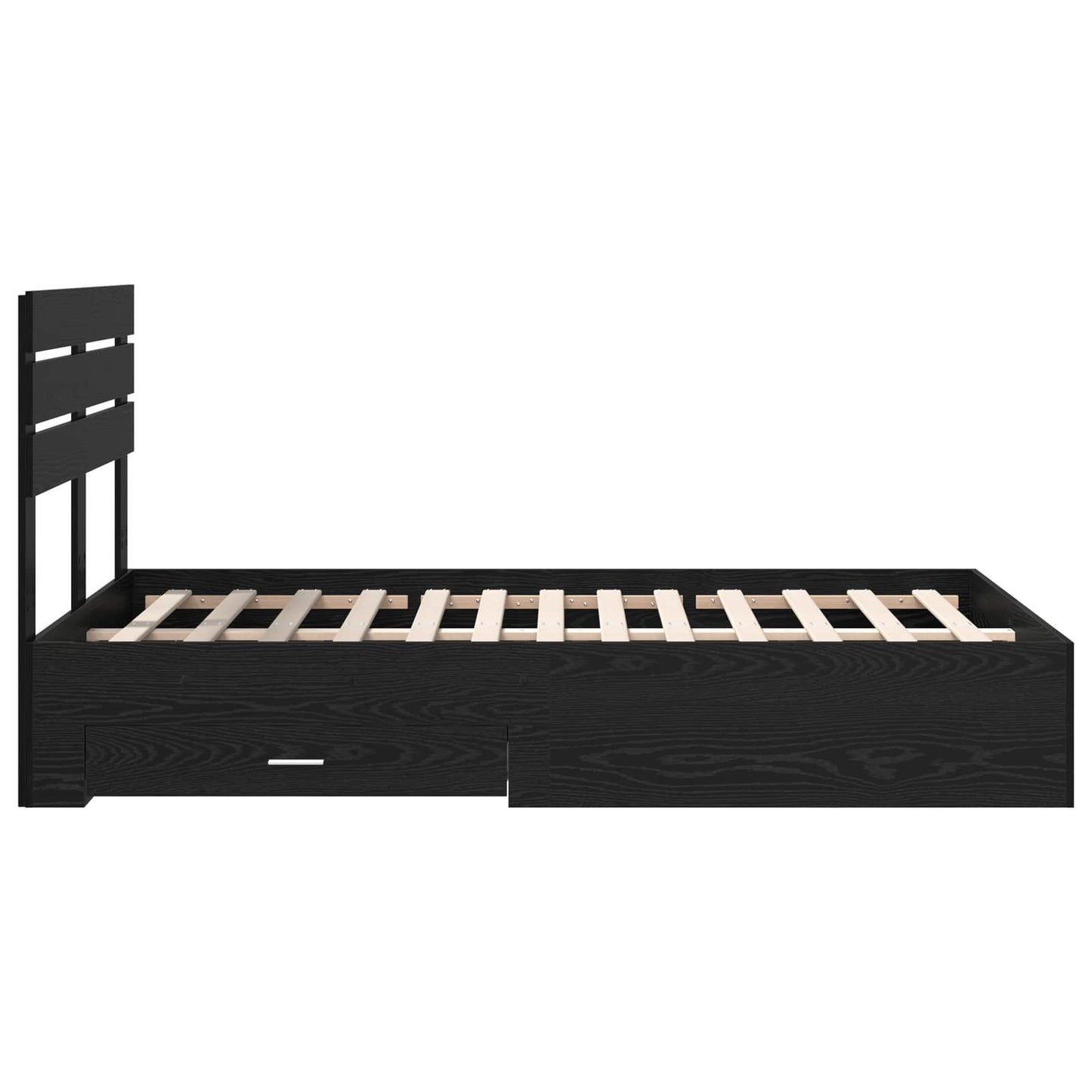 Bedframe met lade met hoofdeinde met opslag Bewerkt hout is nu te koop bij PeponiXL, paradijselijk wonen!