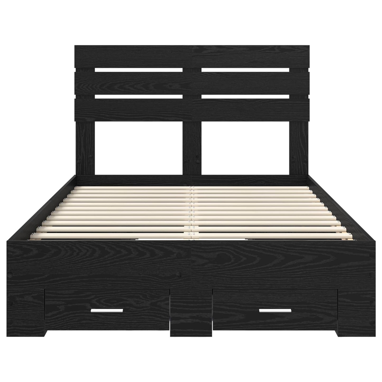 Bedframe met lade met hoofdeinde met opslag Bewerkt hout is nu te koop bij PeponiXL, paradijselijk wonen!